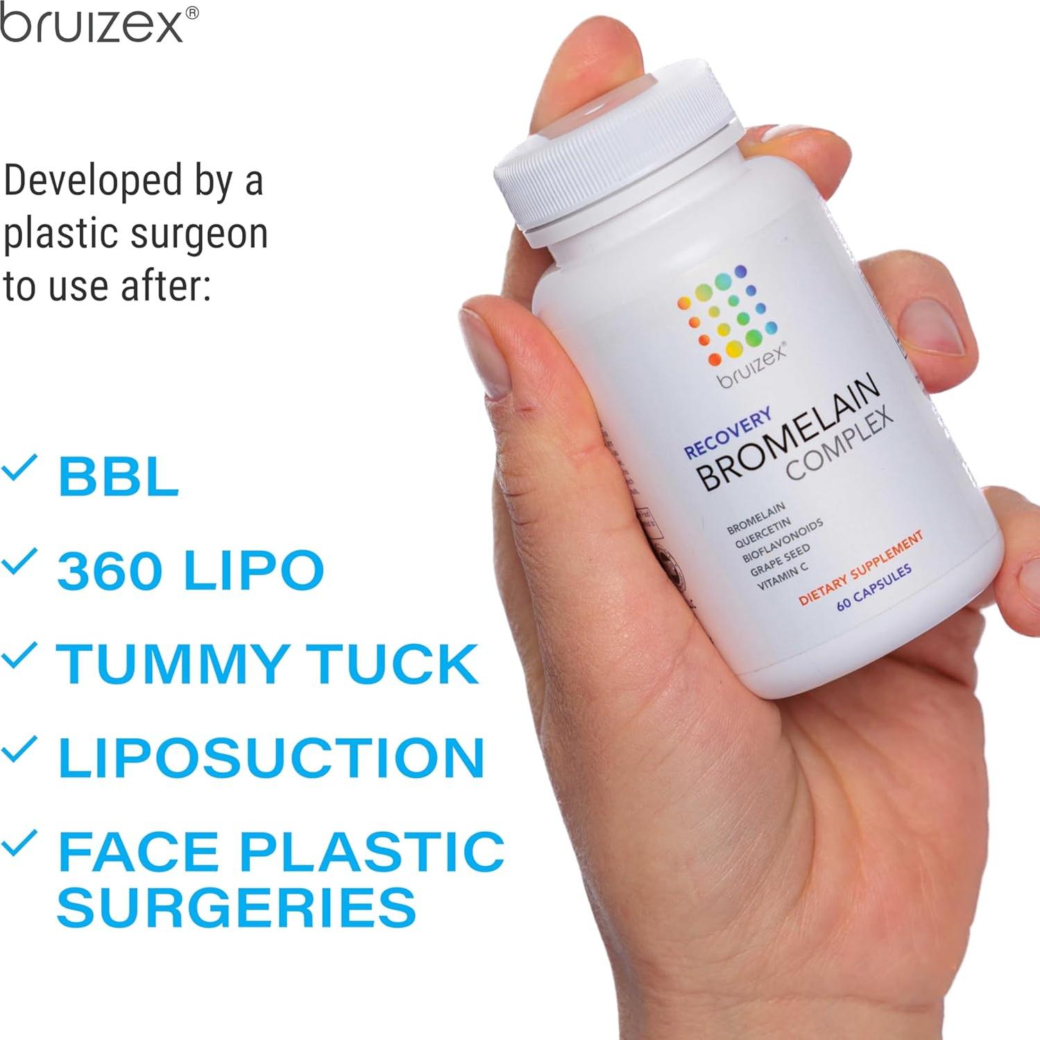 Suplemento Bruizex 60 Cápsulas - Alivio Moretones y Hinchazón
