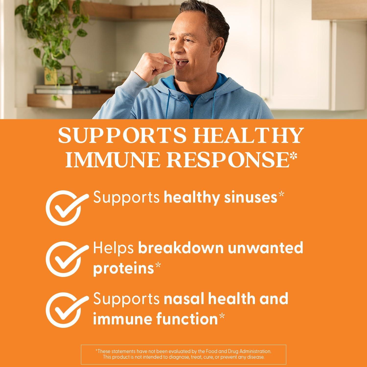 Serrapeptasa 120000 SPU Doctor's Best 270 Cápsulas Veganas