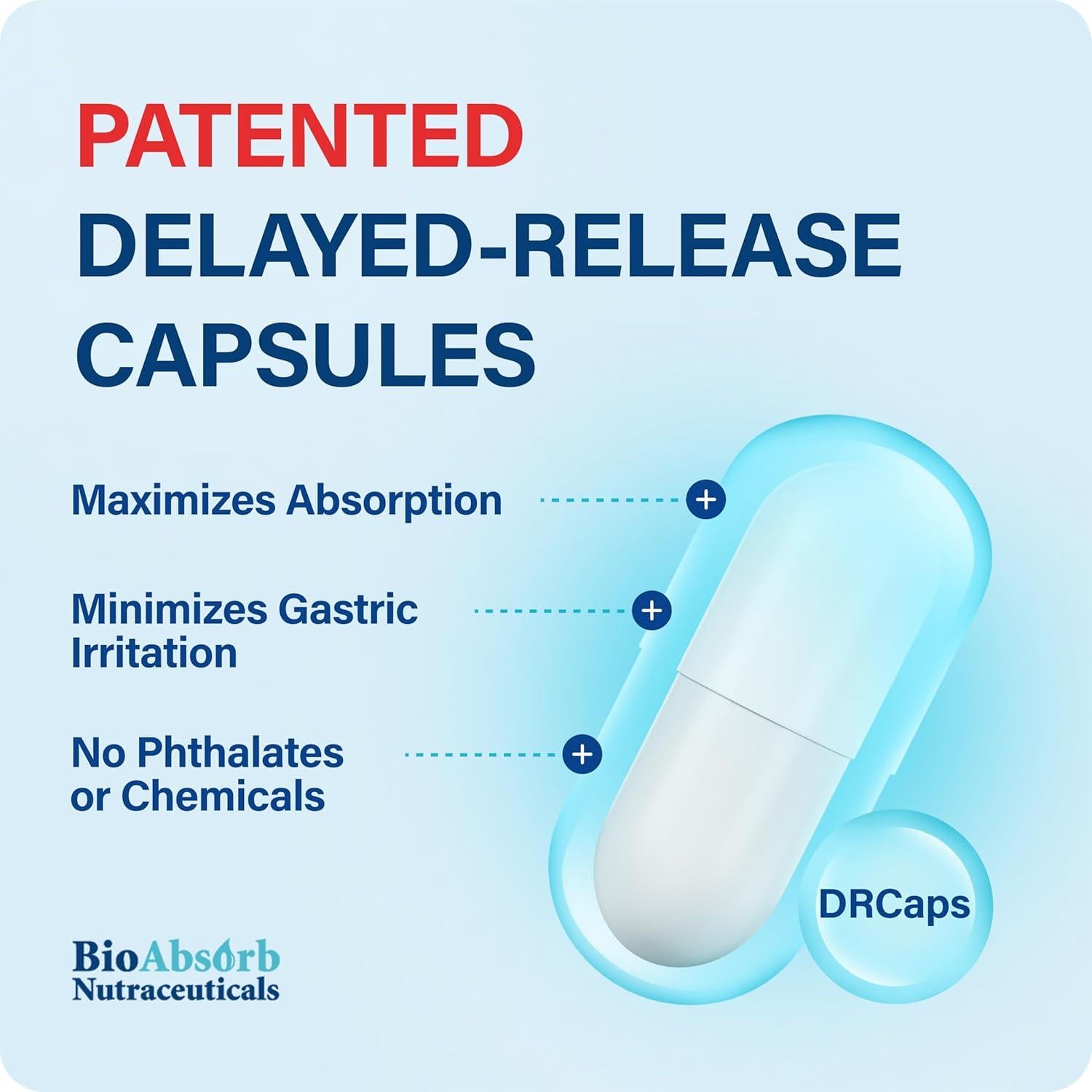 Suplemento Serrapeptasa Bio Absorb 120000 SPU 60 Cápsulas