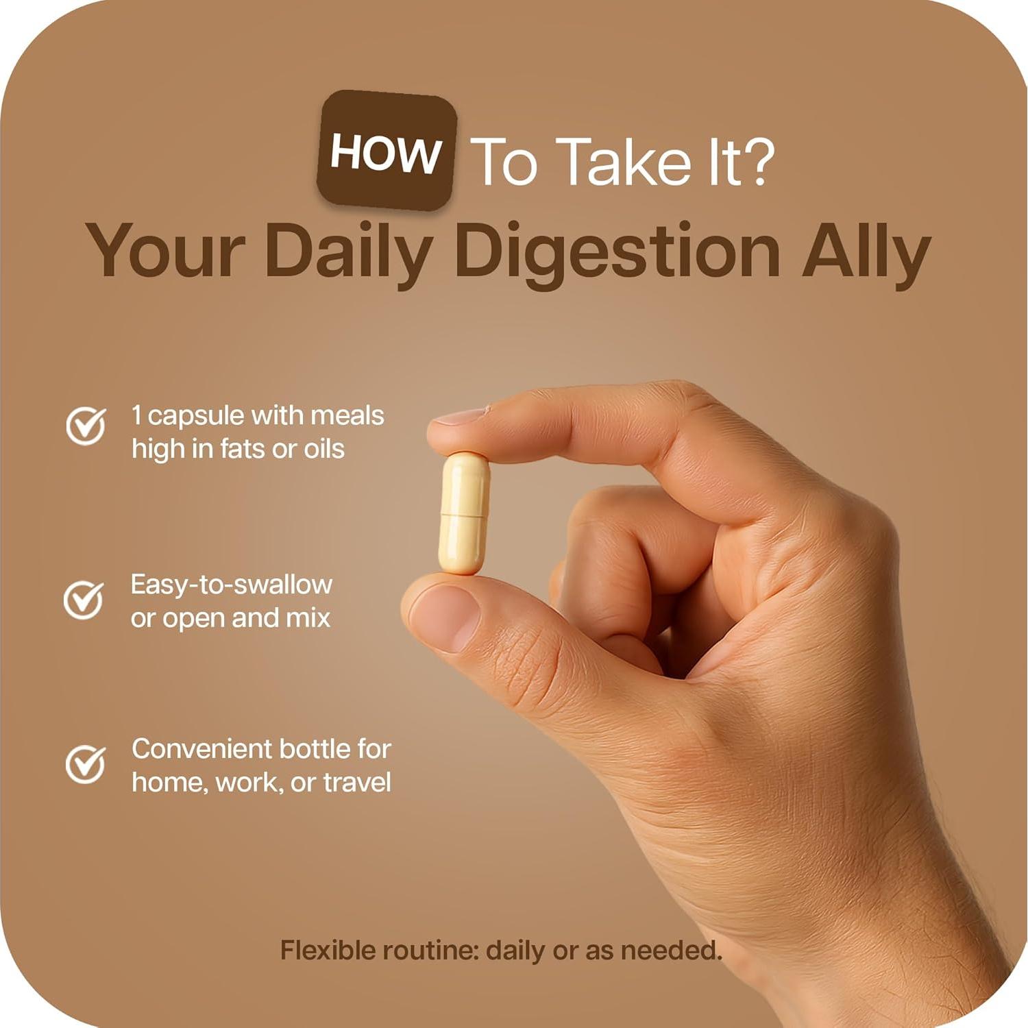 Lypazyme Enzimas Digestivas Houston Enzymes - 120 Cápsulas