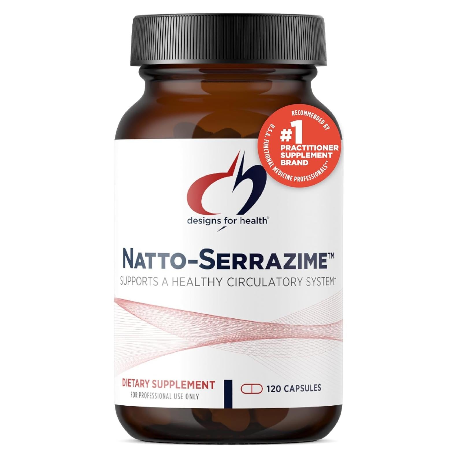 Suplemento Nattokinase y Serrapeptidase 120 Cápsulas