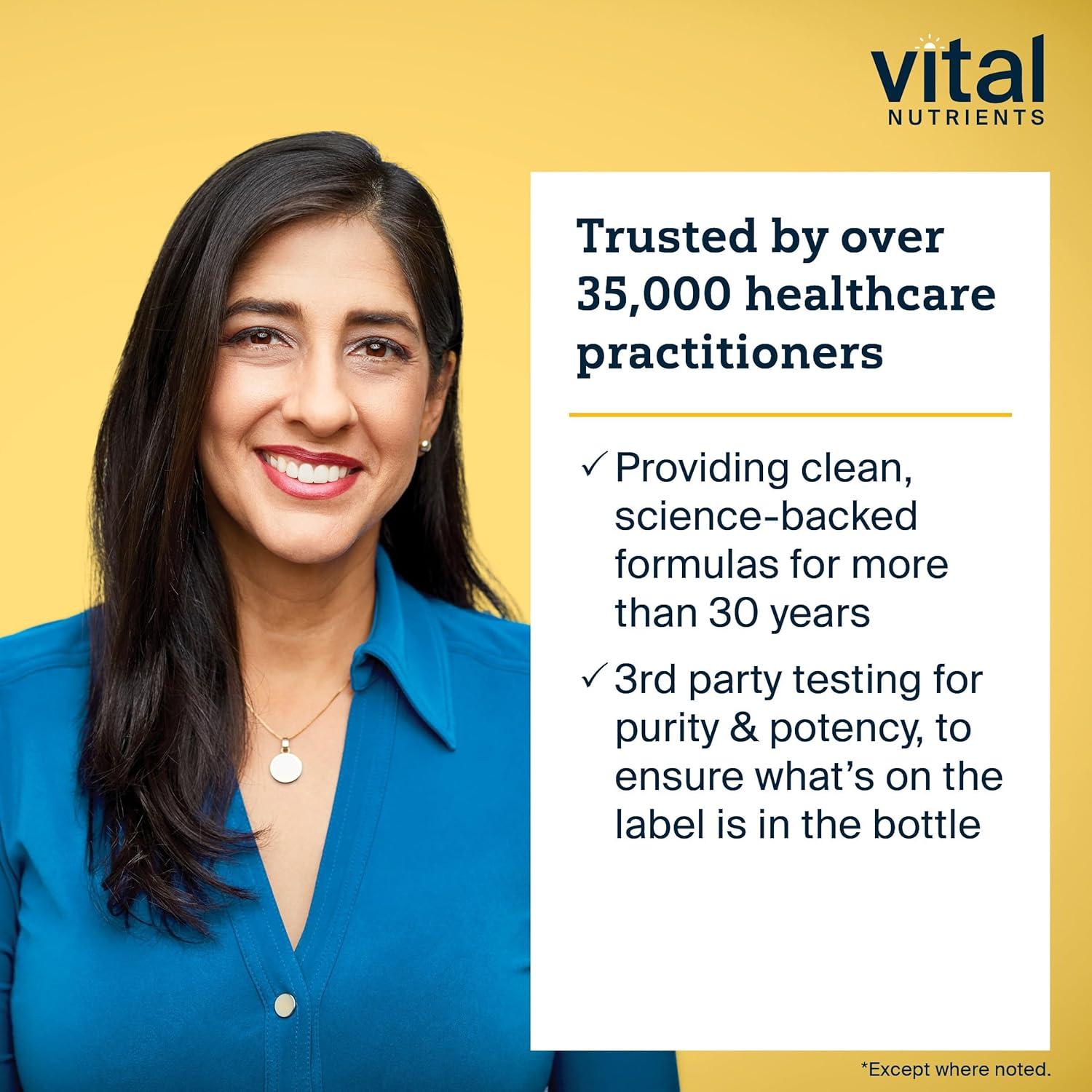 Vital Nutrients Enzimas Pancreáticas 1000mg 90 Cápsulas