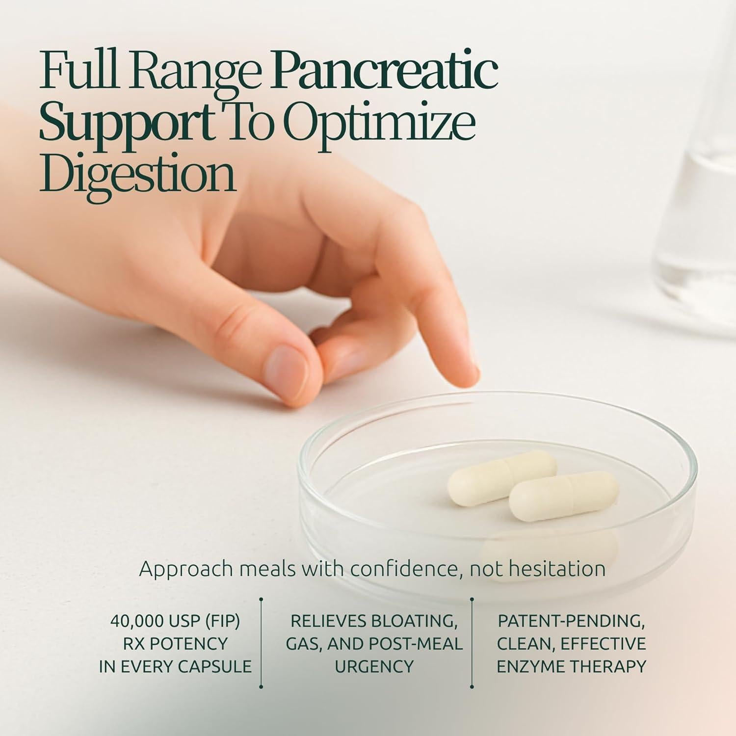 Enzimas Digestivas Boulder Bio 40,000 USP Lipasa Veganas