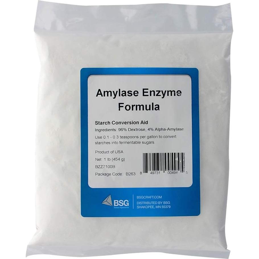 Fórmula Enzima Amilasa BSG 0.45 kg - Rompe Almidón