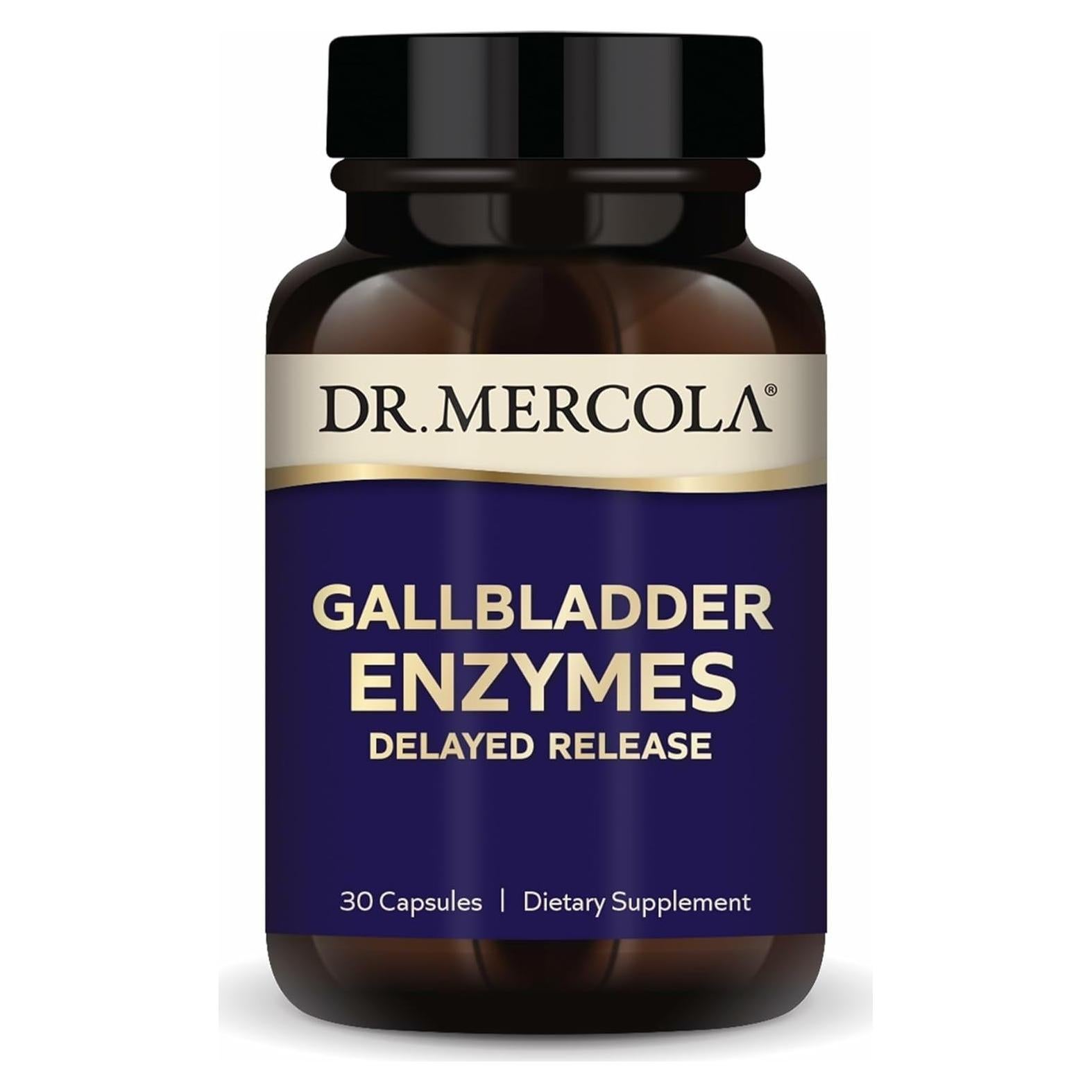 Enzimas Digestivas Dr. Mercola 30 Cápsulas Liberación Retardada