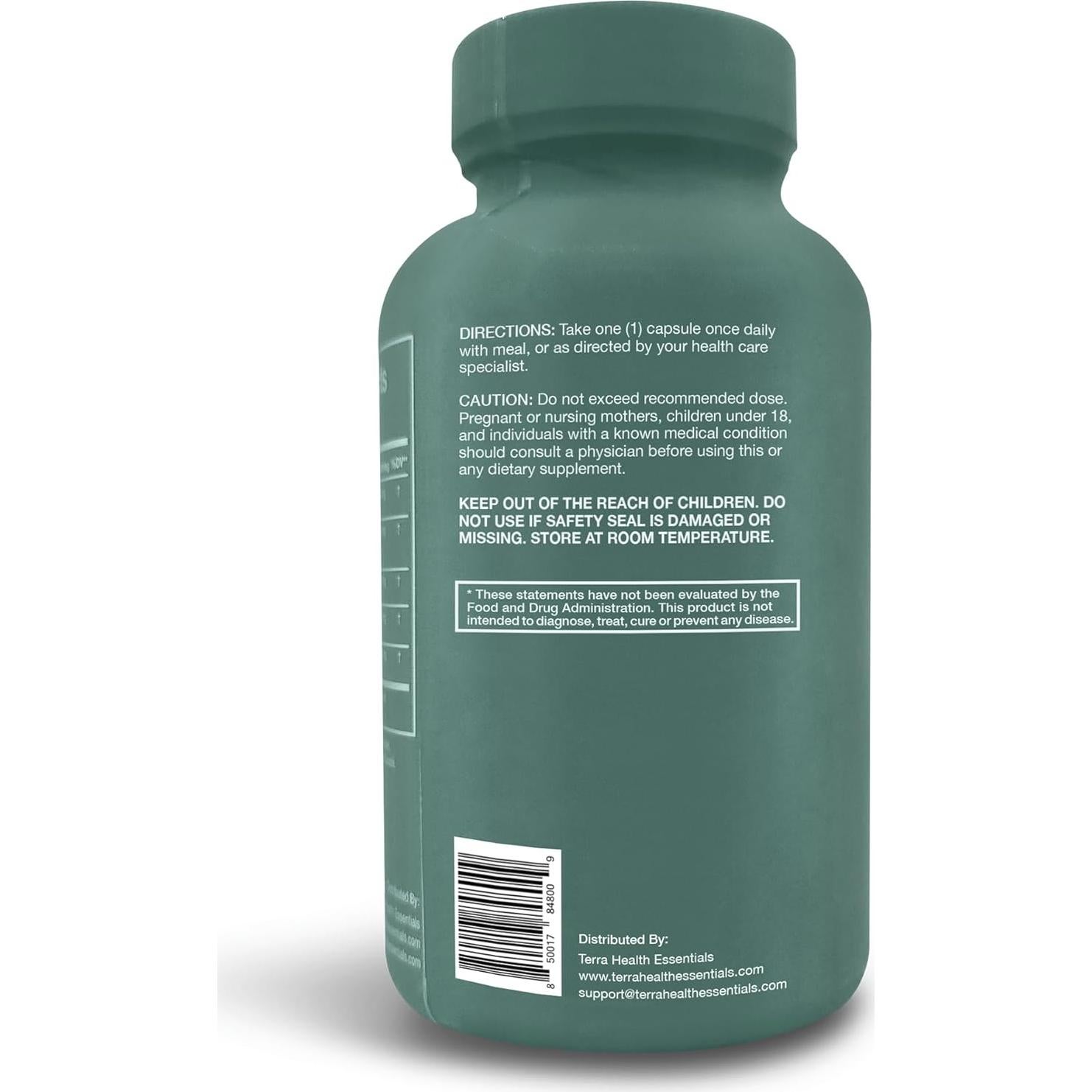 Catalizador Digestivo Terra Health Essentials 60 Cápsulas