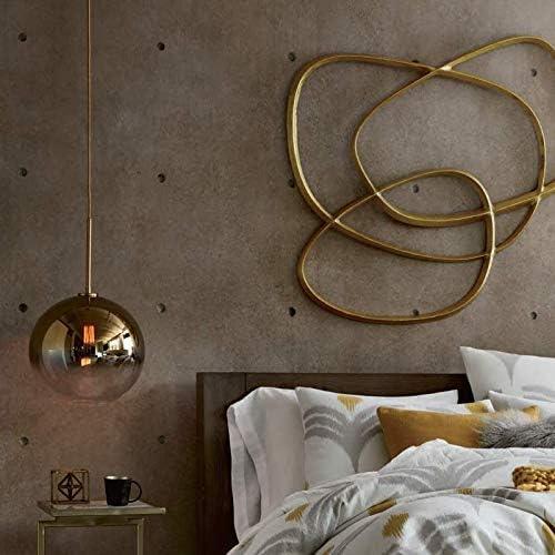 Luz Colgante de Vidrio Gradiente H XD GLOBAL 25cm Oro