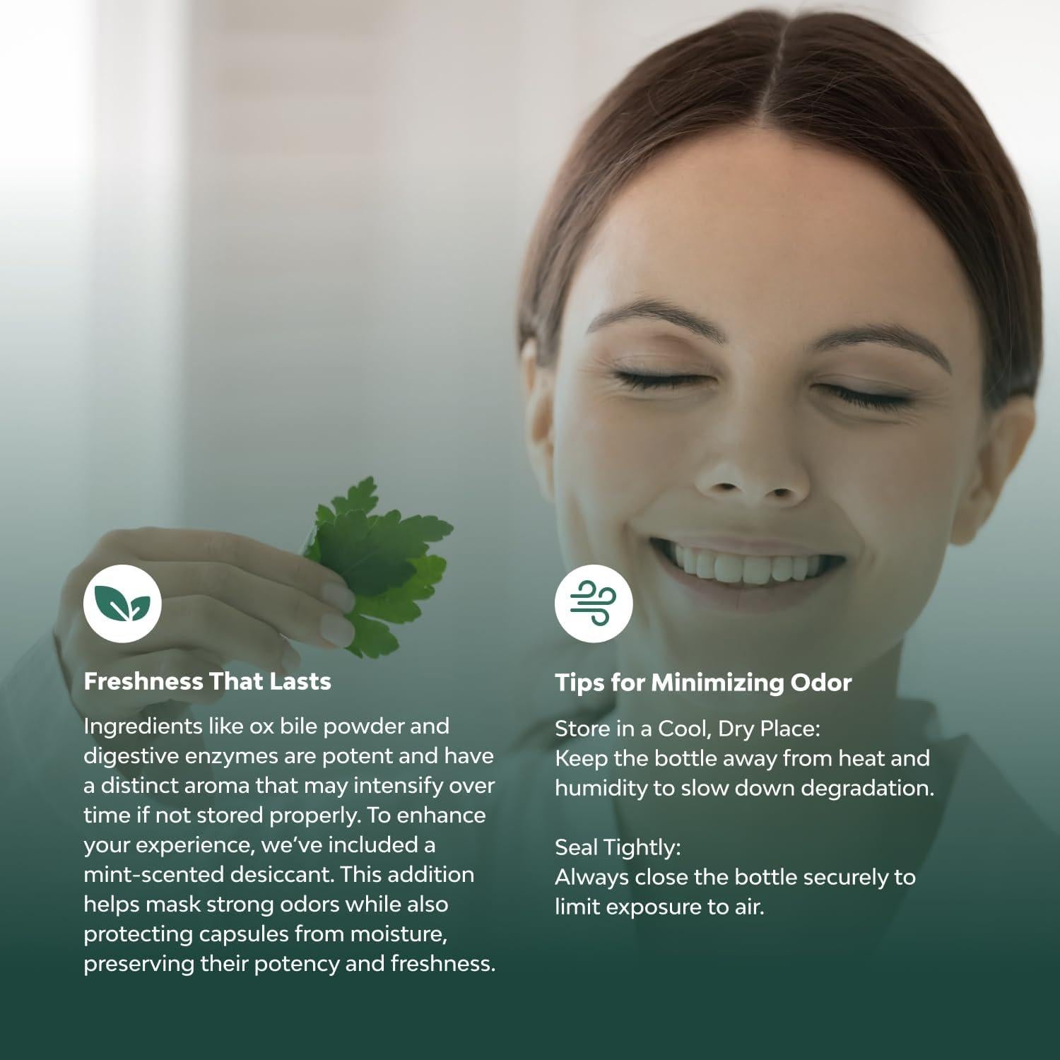 Enzimas Digestivas Natures Craft 90 Ct - Bilis Bovina y Pancreatina