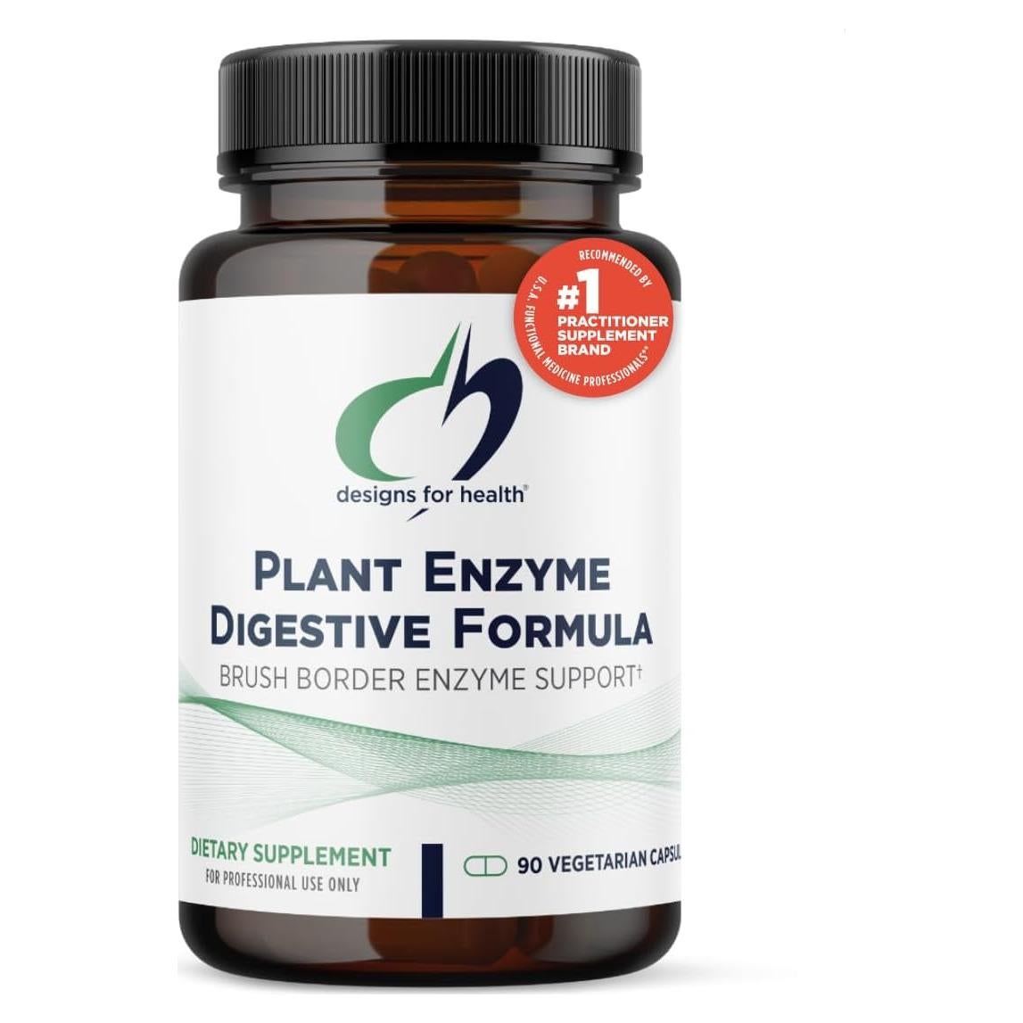 Suplemento Digestivo Vegetal Designs for Health - 90 Cápsulas