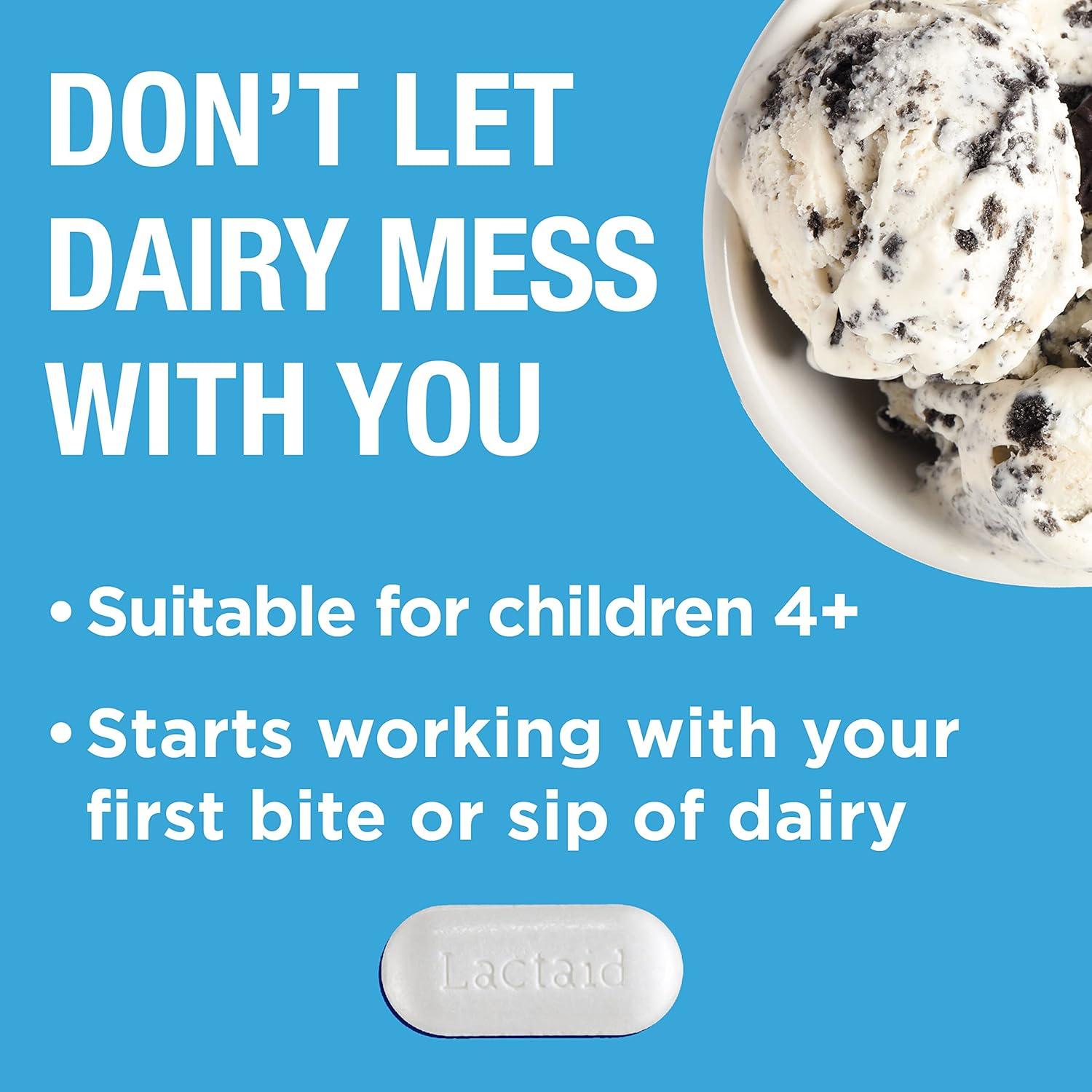 Lactaid Fuerza Original 120 Comprimidos 9000 FCC Lactasa