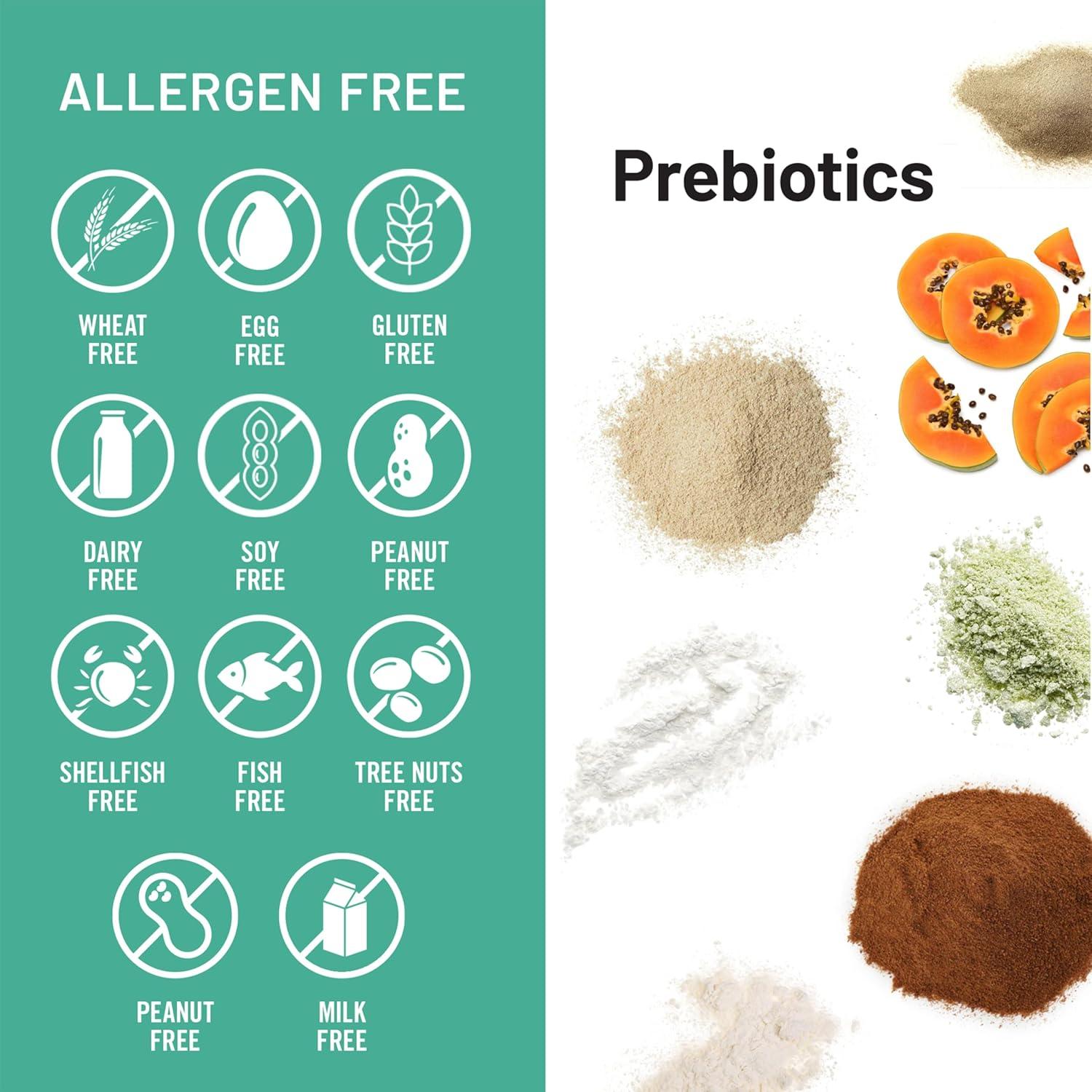 NatureWise Enzimas Digestivas 60 Cápsulas - Probioticos y Prebioticos