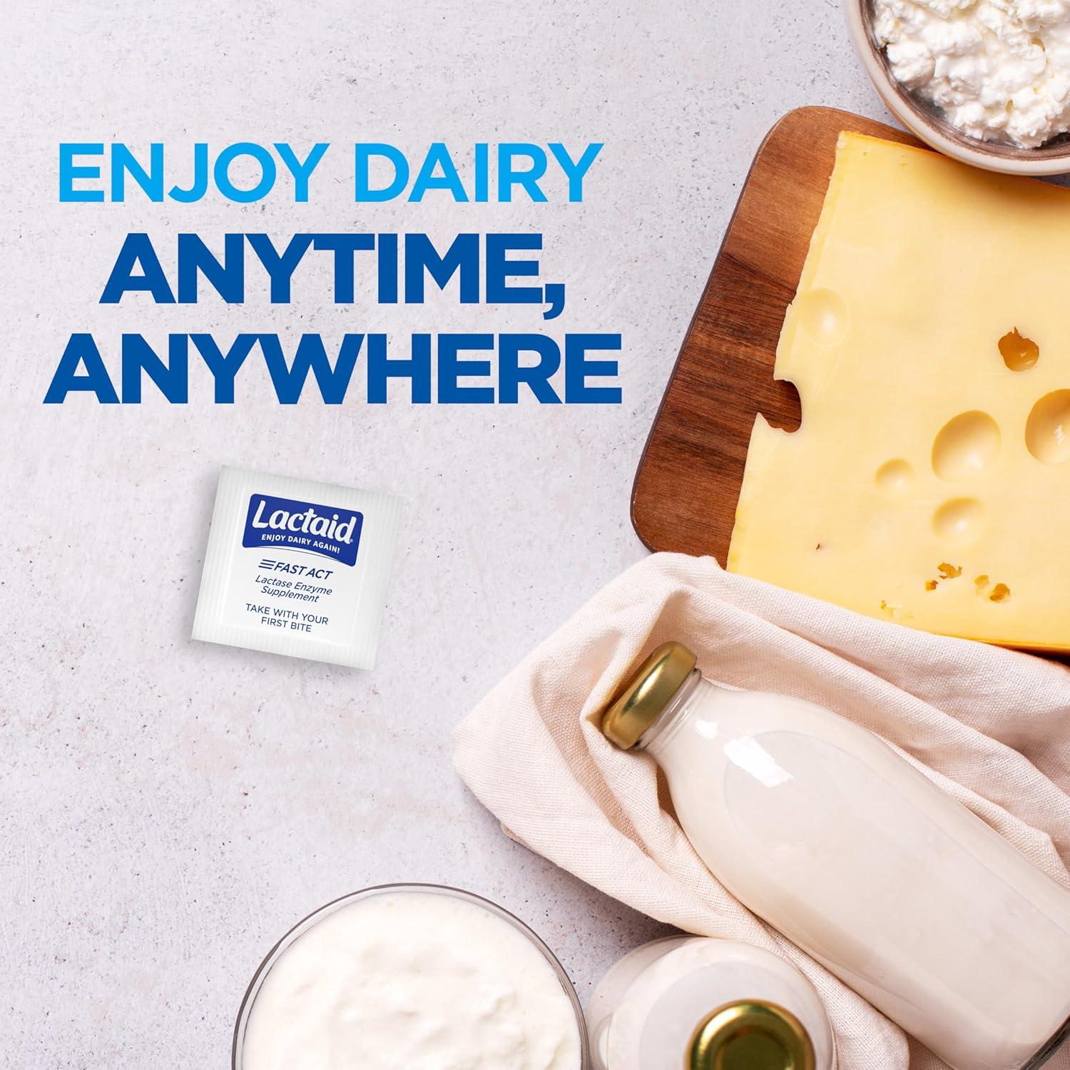 Caramelos Masticables Lactaid Fast Act 60 Unidades Vainilla