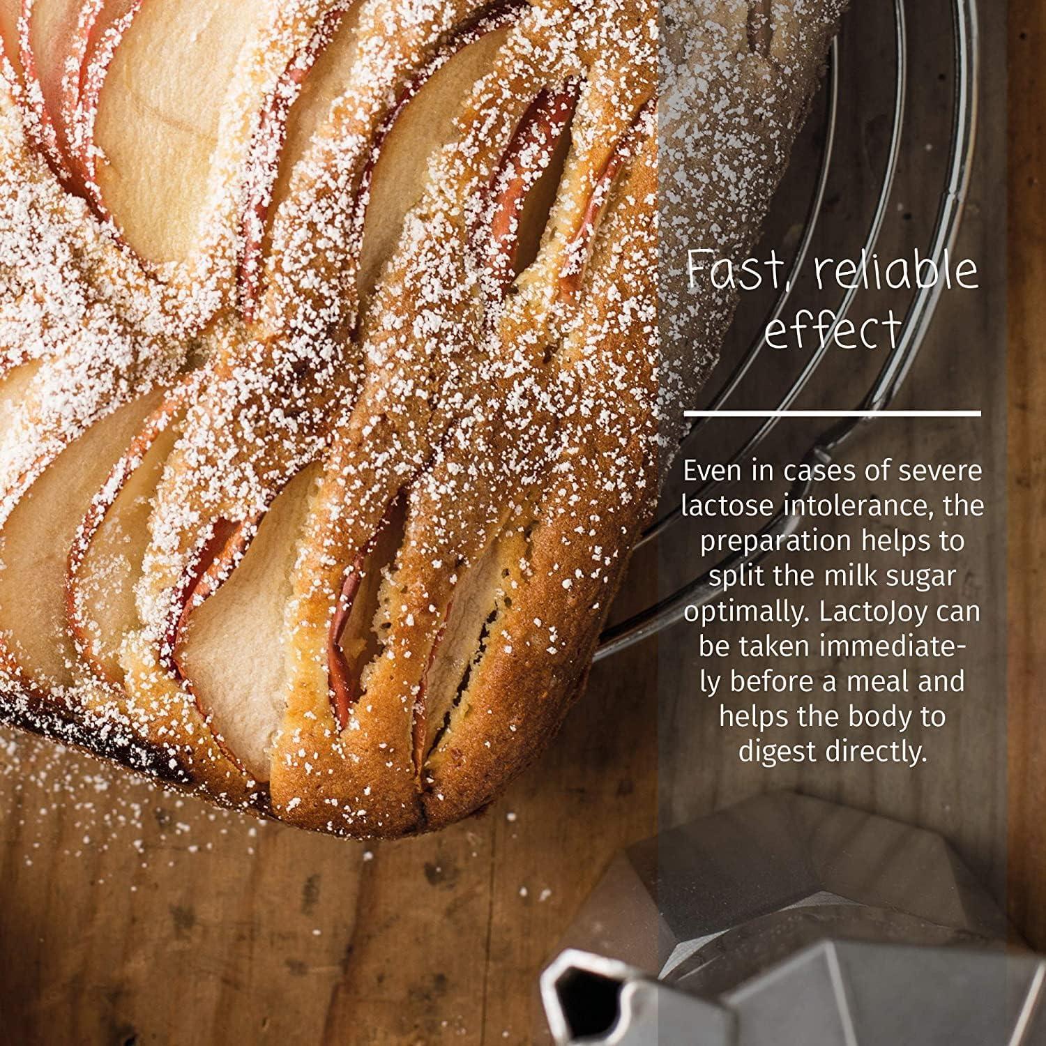 LactoJoy Pastillas de Lactasa 14,500 FCC - 80 Piezas - Sin Aditivos