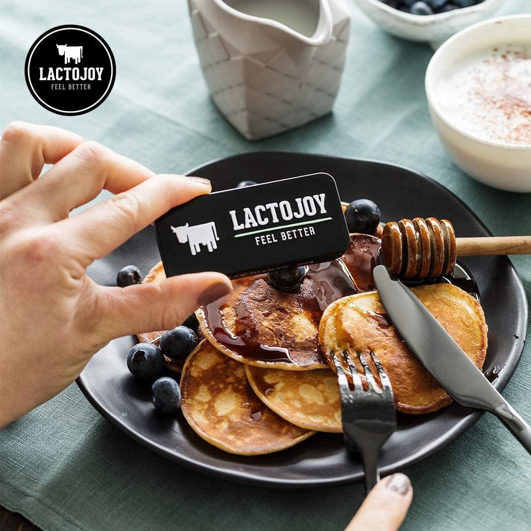 LactoJoy Pastillas de Lactasa 14,500 FCC - 80 Piezas - Sin Aditivos