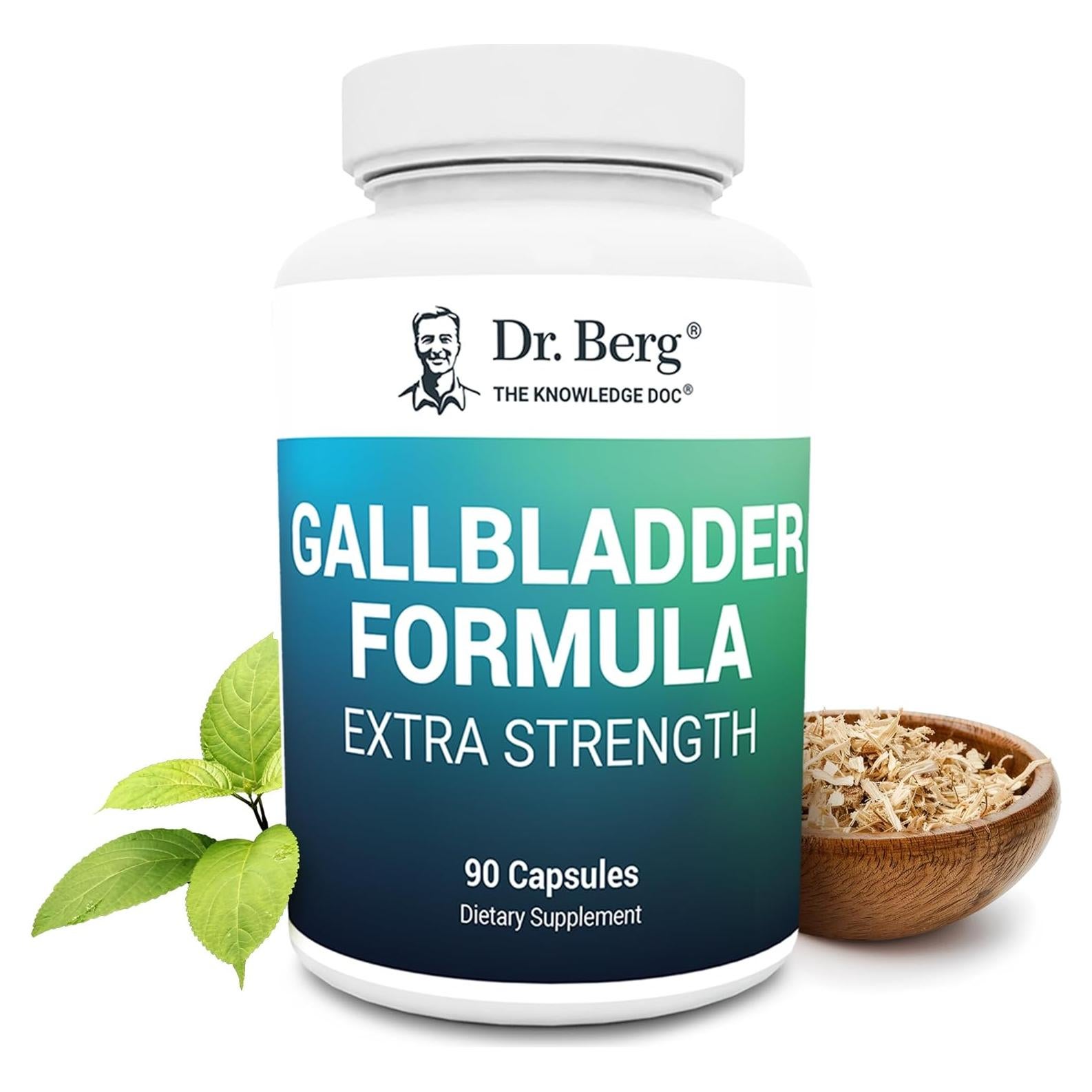 Fórmula Extra Fuerte Dr. Berg para Vesícula Biliar - 90 Cápsulas