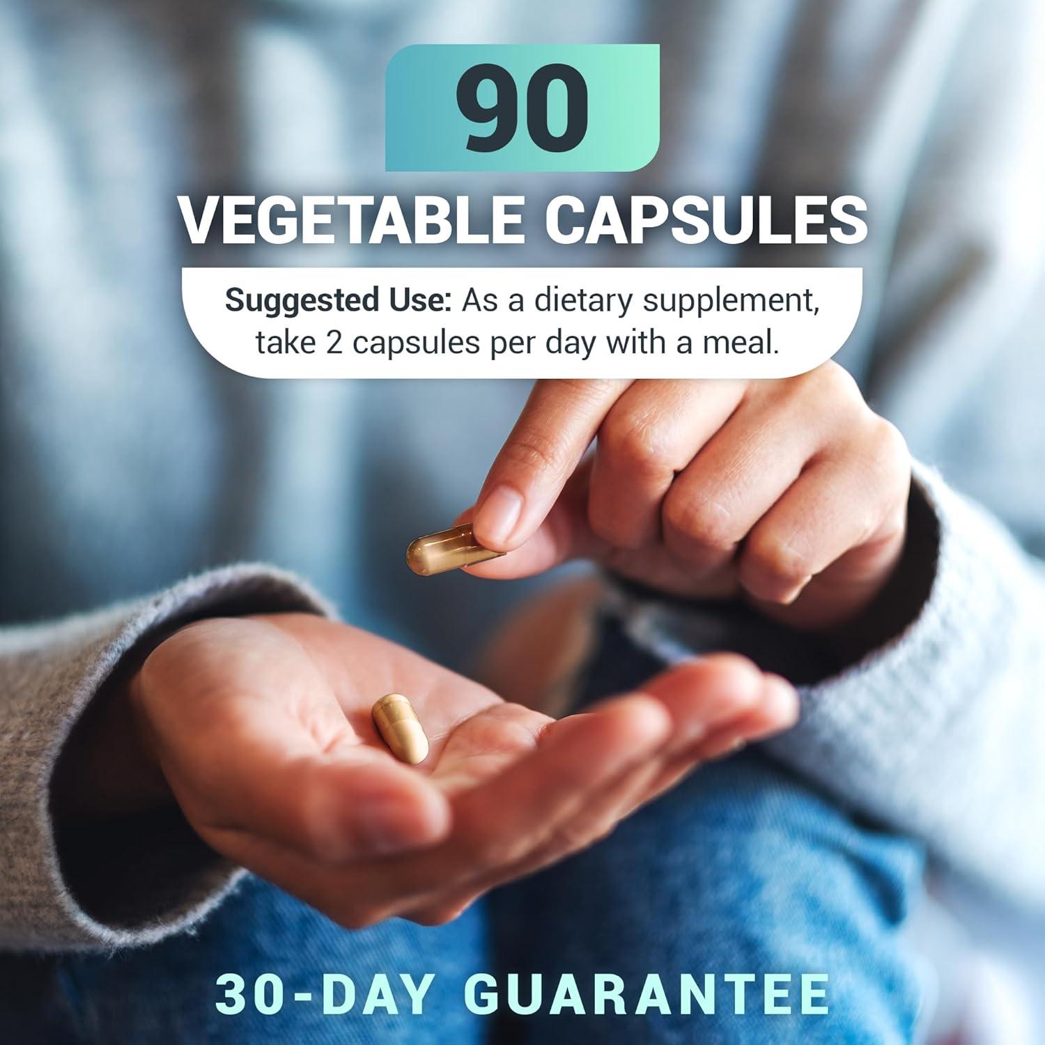 Fórmula Extra Fuerte Dr. Berg para Vesícula Biliar - 90 Cápsulas