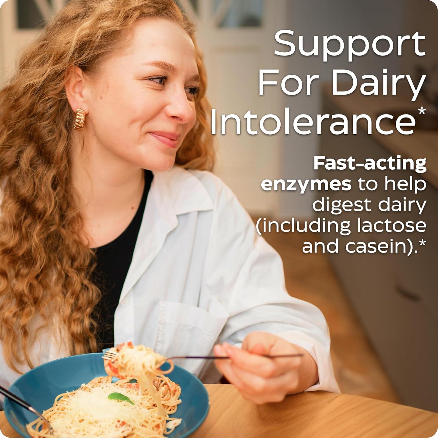 Enzymedica Lacto, Pastillas Veganas de Lactasa 30 Cápsulas