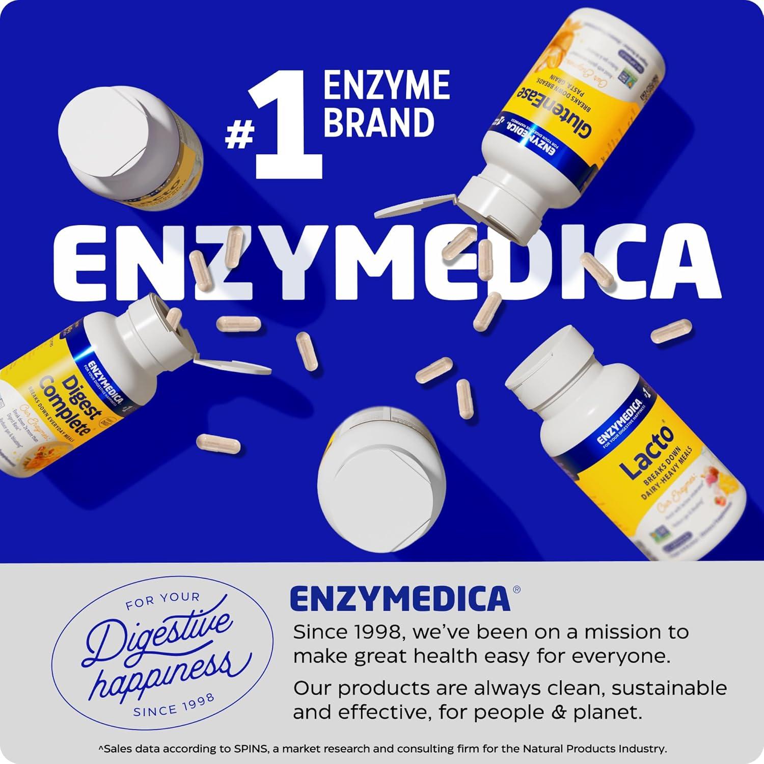 Enzymedica BeanAssist Enzima Digestiva Alpha Galactosidase 30 Cápsulas