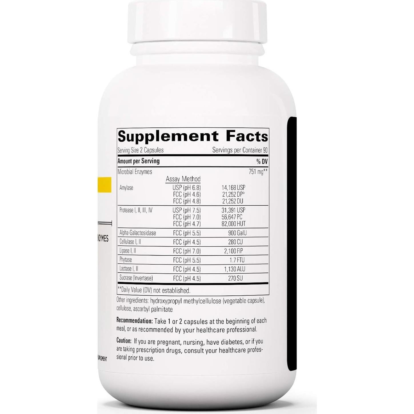 Suplemento Digestivo Integrative Therapeutics Similase BV 180 Cápsulas