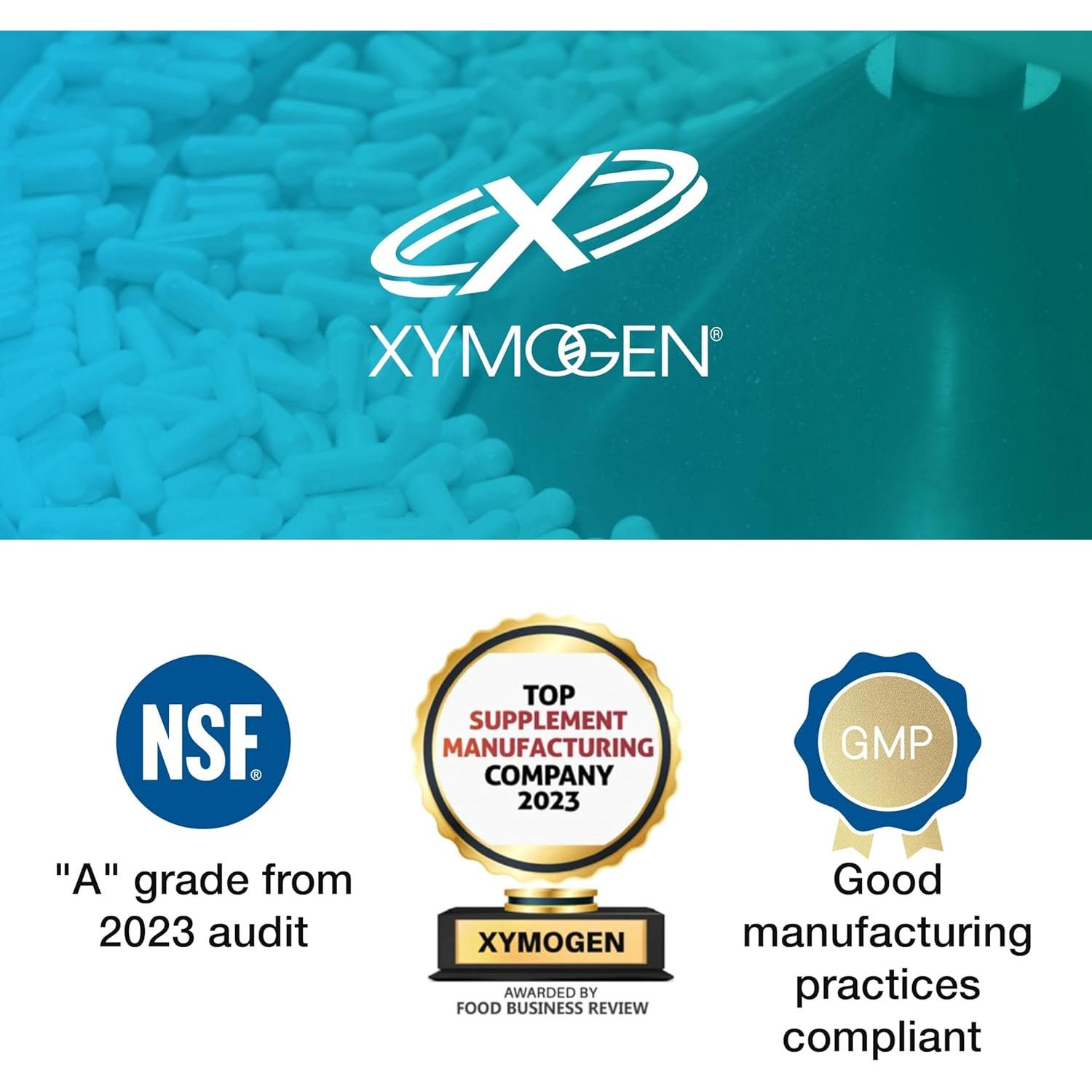 XymoZyme Enzimas Digestivas Veganas Xymogen 120 Cápsulas