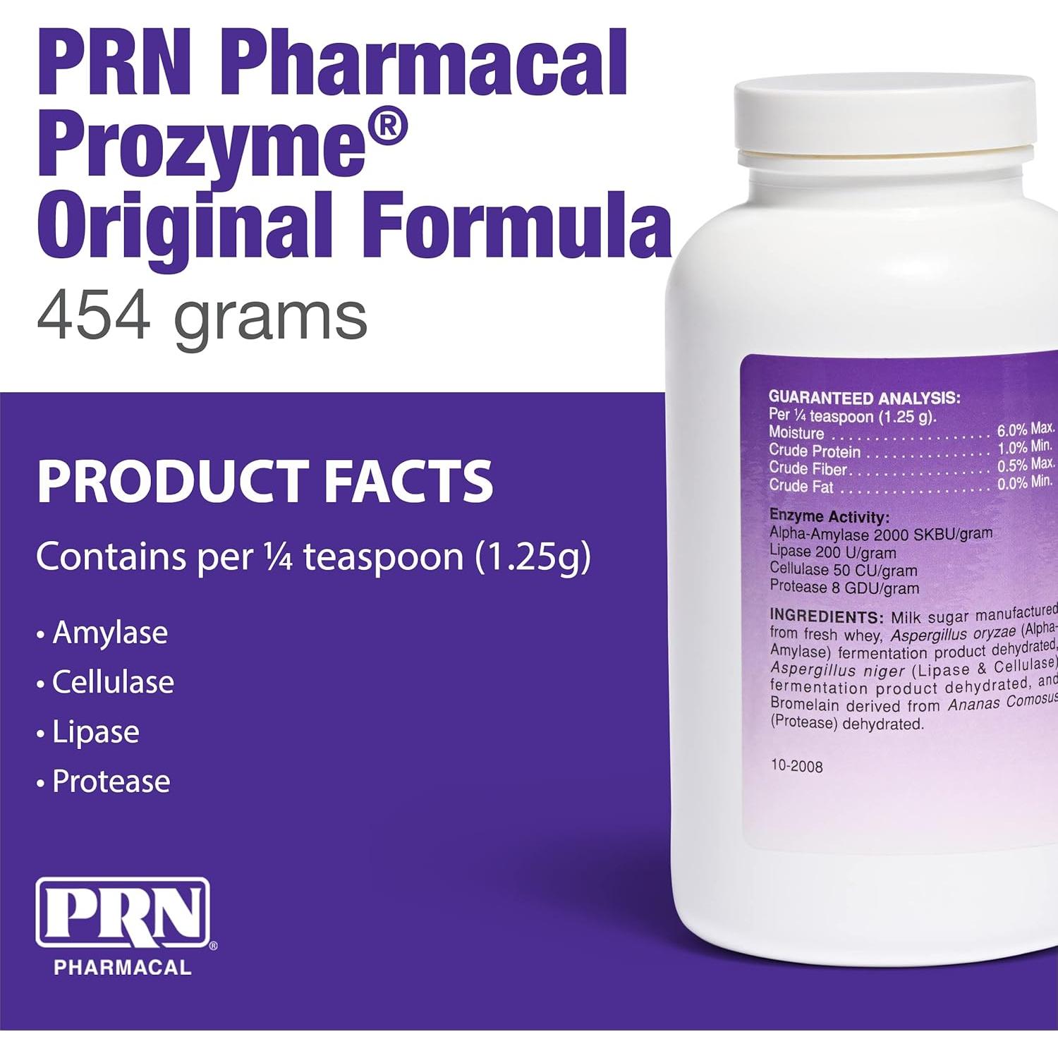 Suplemento Enzimático ProZyme PRN Pharmacal 454 g para Mascotas