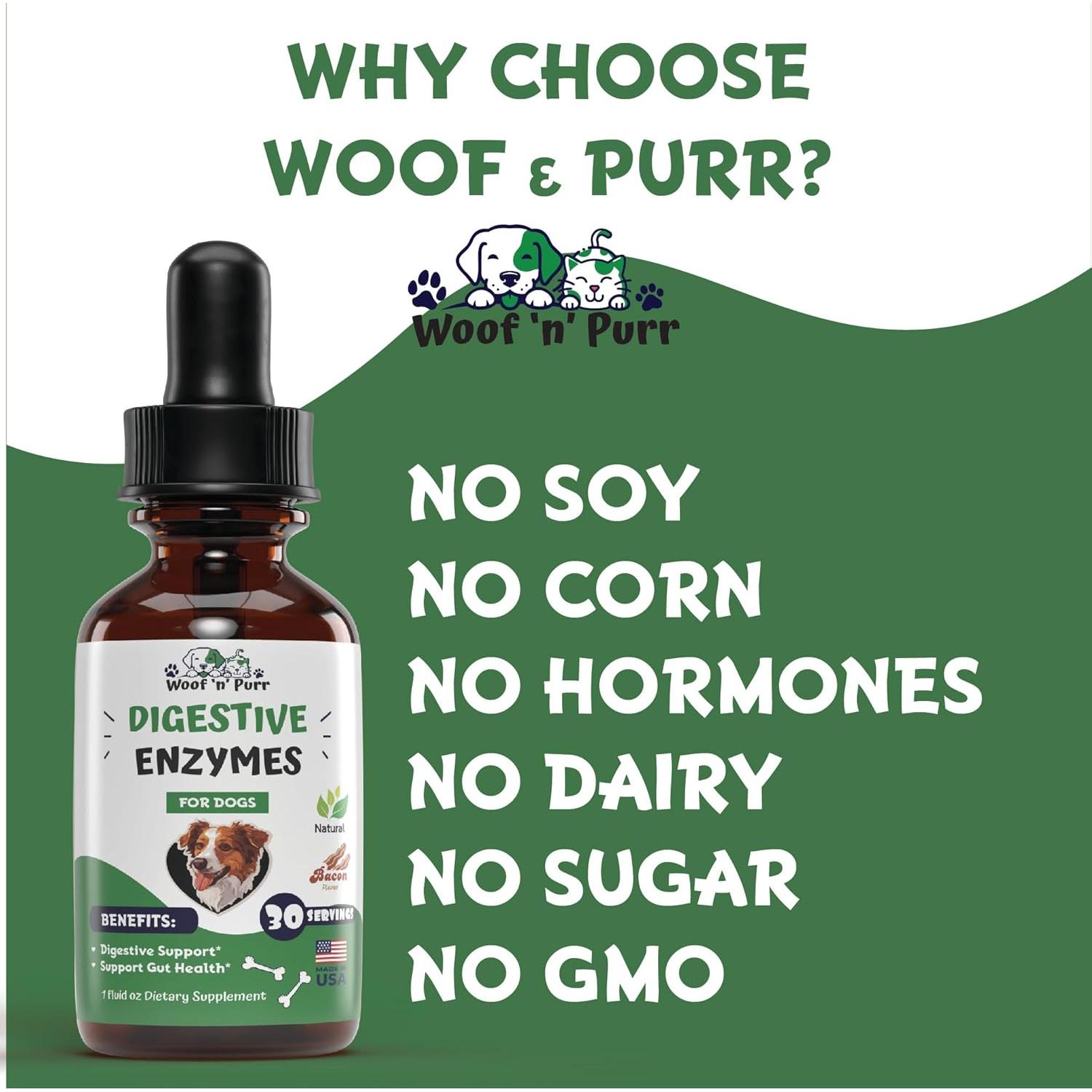 Tinctura Digestiva para Perros Woof 'n' Purr 30 ml