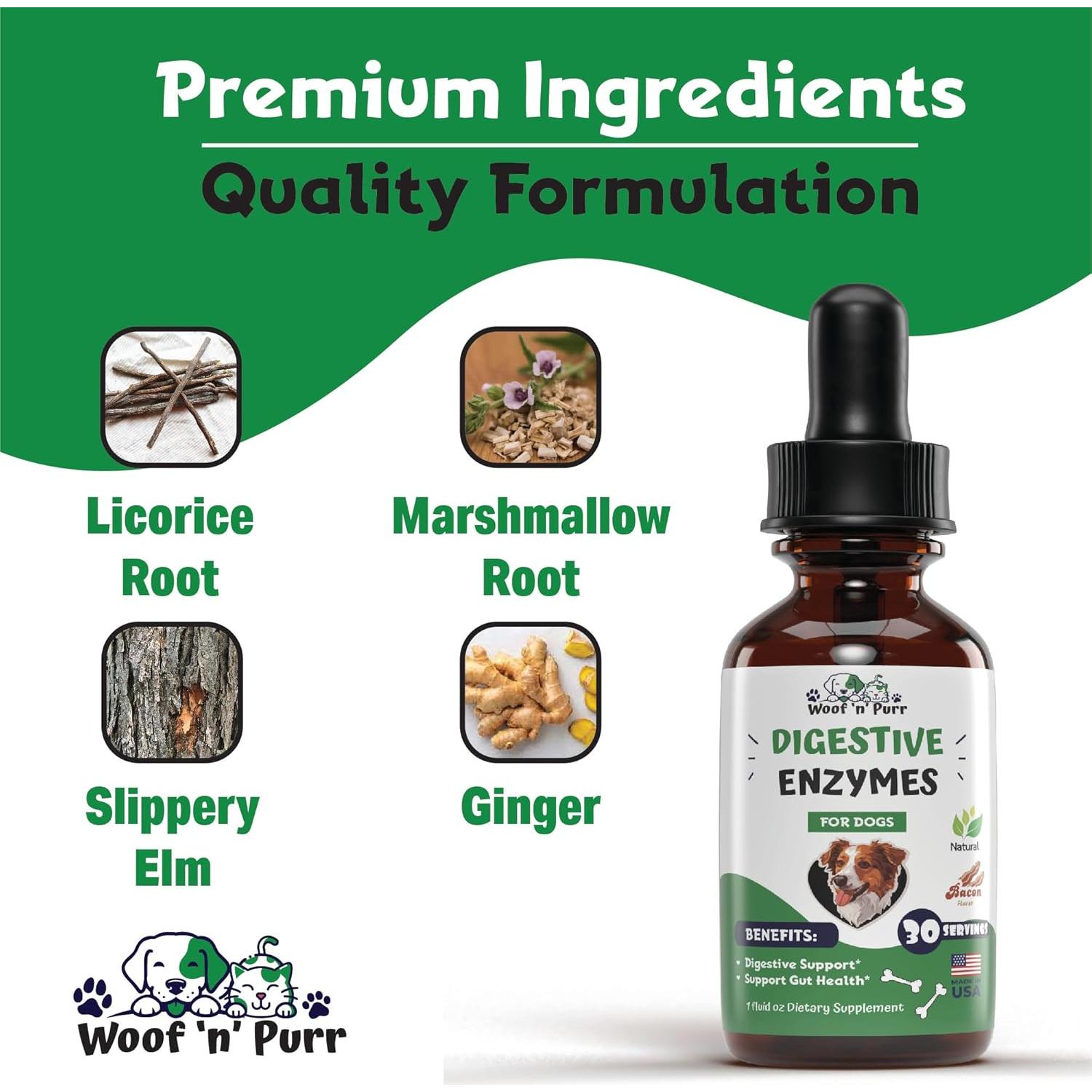 Tinctura Digestiva para Perros Woof 'n' Purr 30 ml