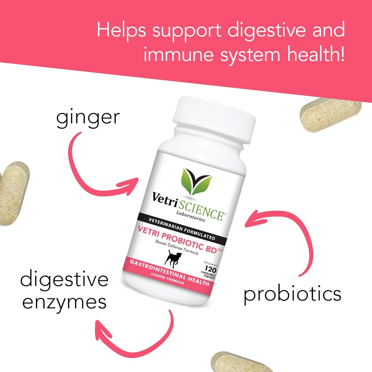 Suplemento Digestivo Masticable VetriScience para Perros 120g