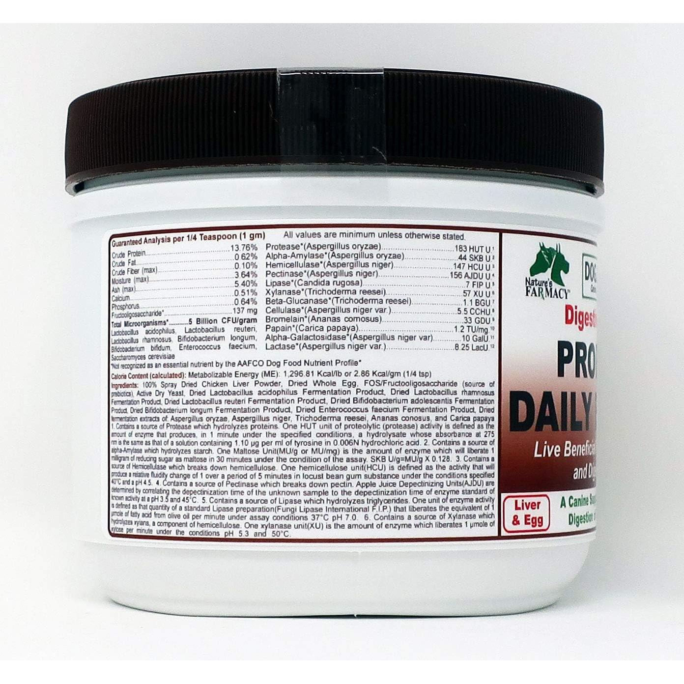 Dogzymes Probiotic Daily Balance 226.8g - Suplemento Canino
