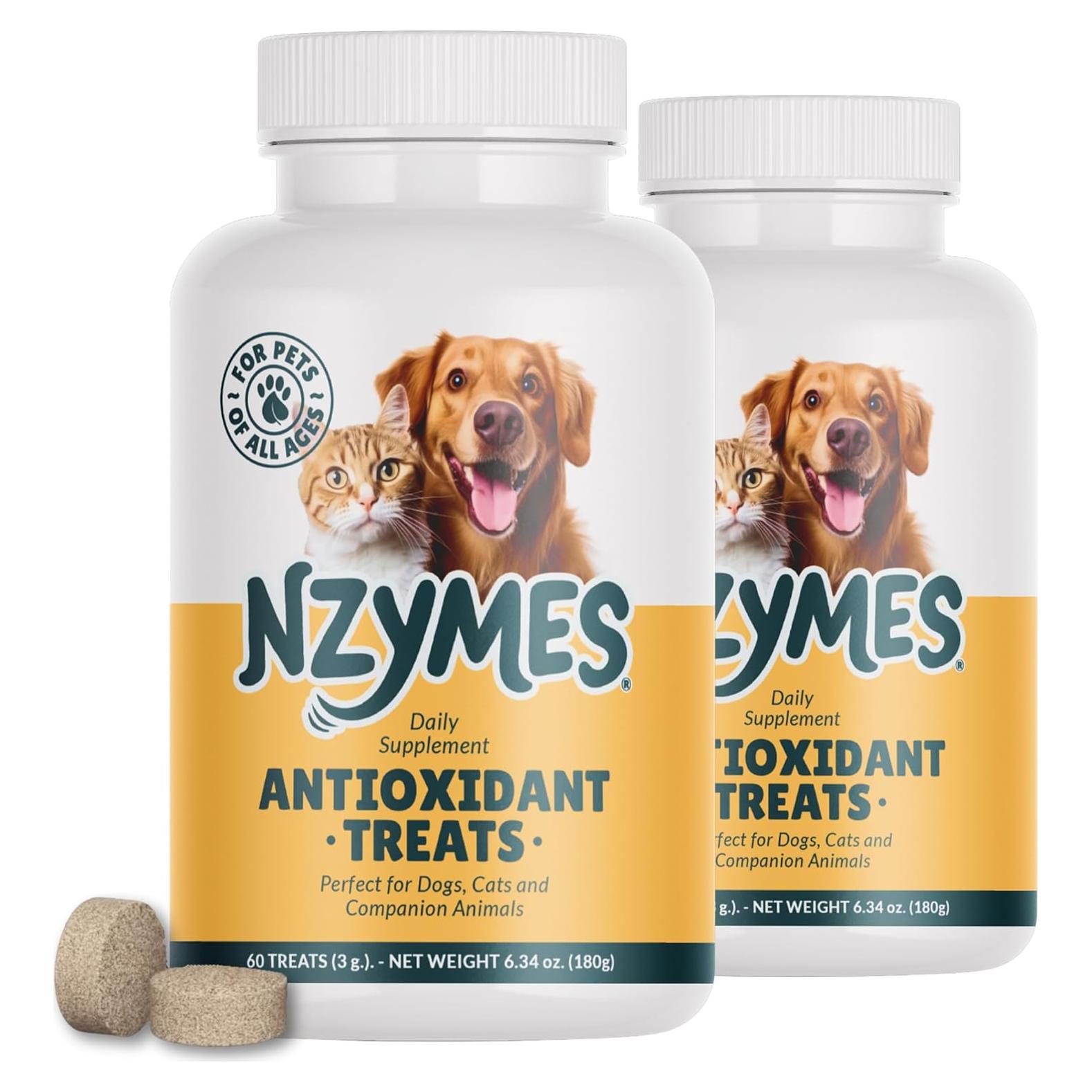 Golosinas Antioxidantes Nzymes para Perros 120 Unidades