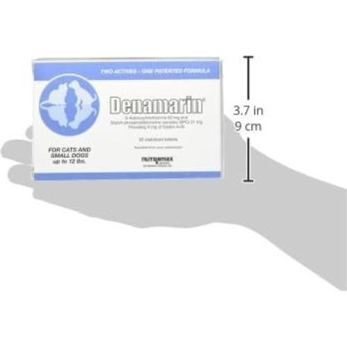 Suplemento Hepático Denamarin Nutramax para Perros y Gatos 30 Tabletas