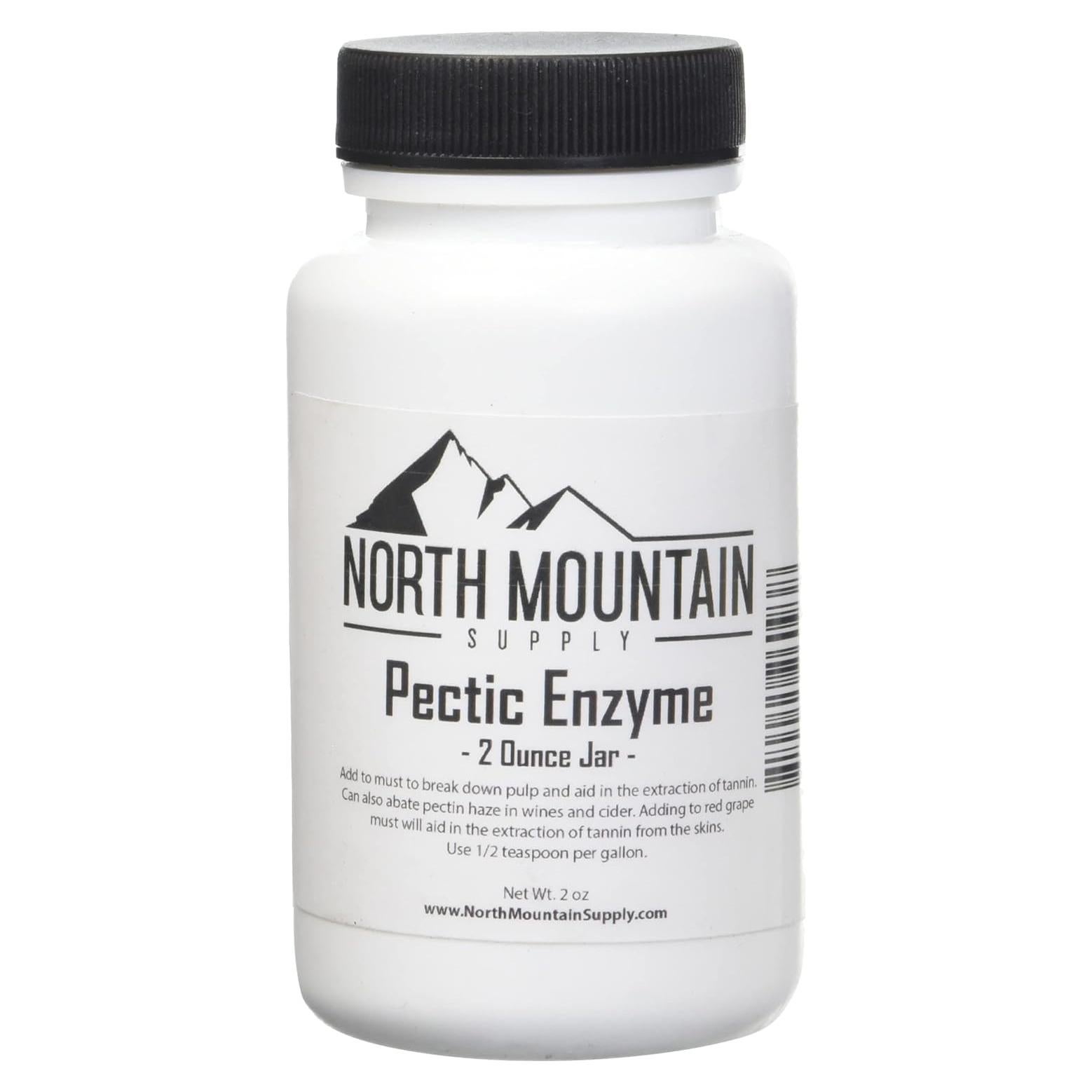 Enzima Pectica North Mountain Supply 56.7g - Grado Alimenticio