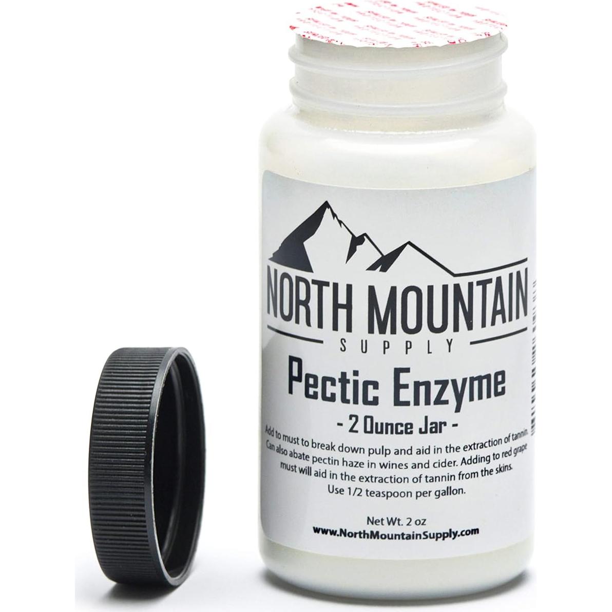 Enzima Pectica North Mountain Supply 56.7g - Grado Alimenticio