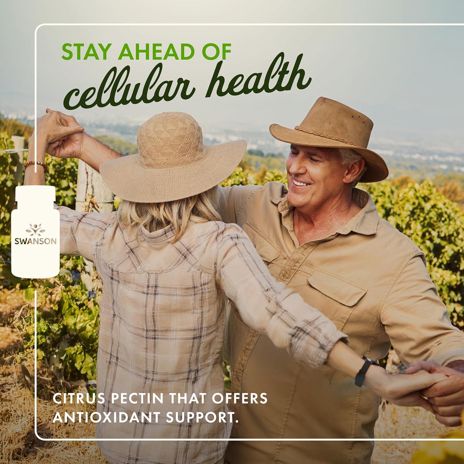 Swanson PectiPure Pectina Cítrica 600mg - 60 Cápsulas