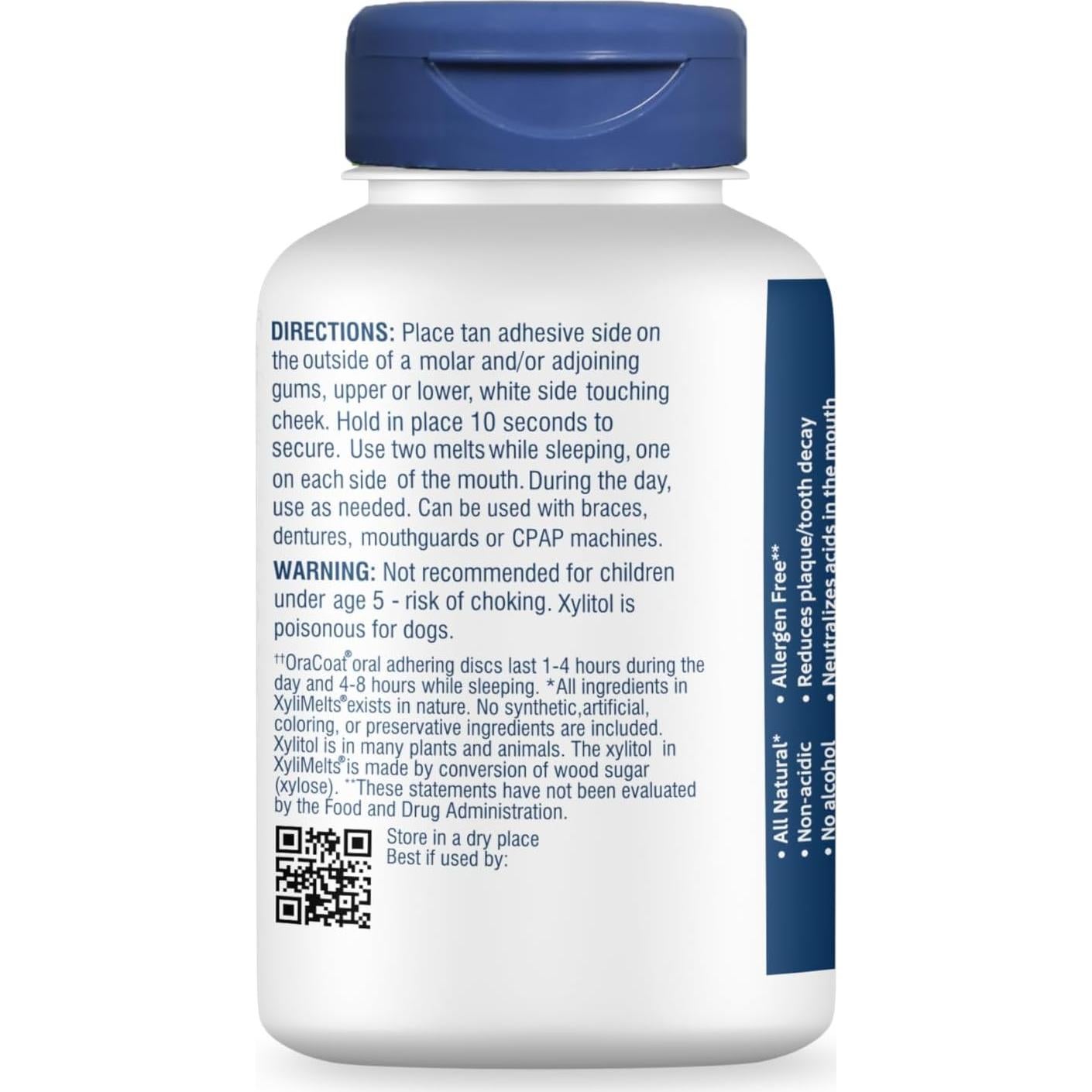 XyliMelts OraCoat para Boca Seca - 395 Discos Hidratantes