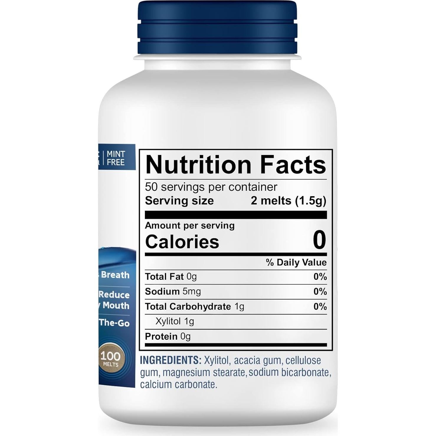 Discos Hidratantes OraCoat XyliMelts 100 y 40 Unidades - Alivio Boca Seca