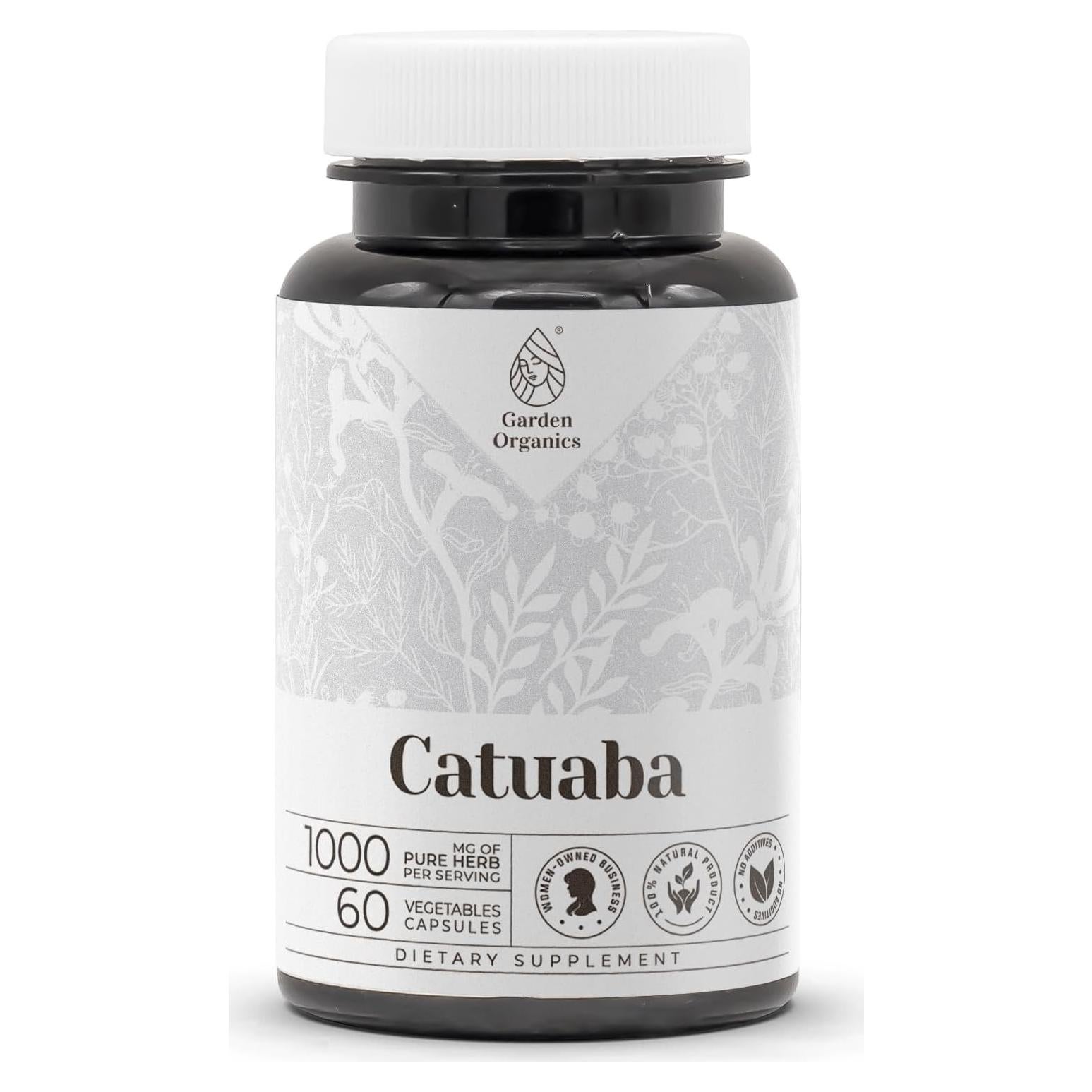 Catuaba 60 Cápsulas Veganas Garden Organics - Suplemento Herbal