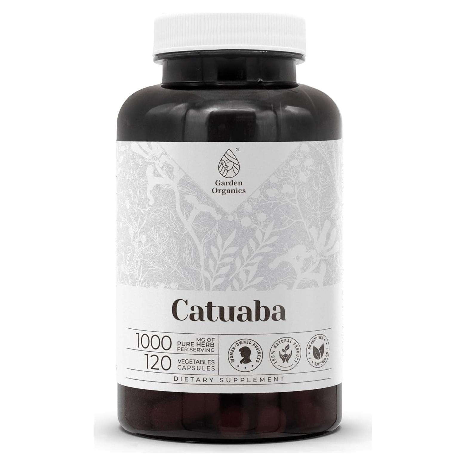 Catuaba 120 Cápsulas Veganas Garden Organics - Suplemento Herbal