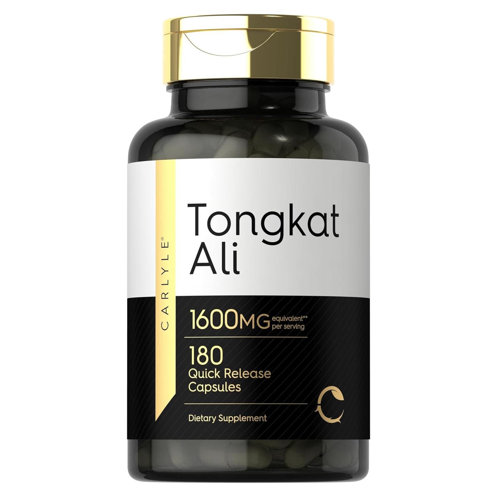 Cápsulas de Tongkat Ali Carlyle | 180 Unidades | 1600mg