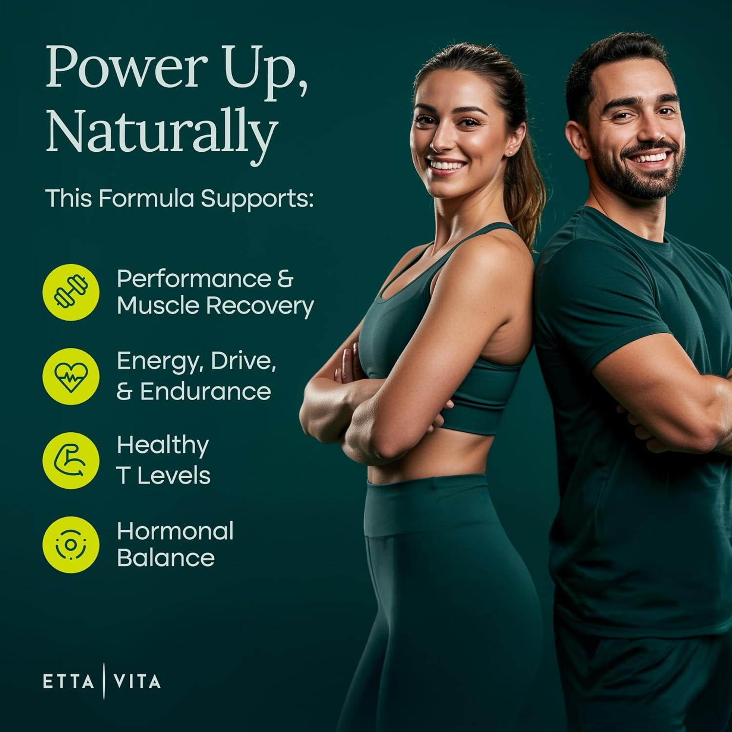 Suplemento Energético Etta Vita Longjack 700mg - Fadogia Agrestis
