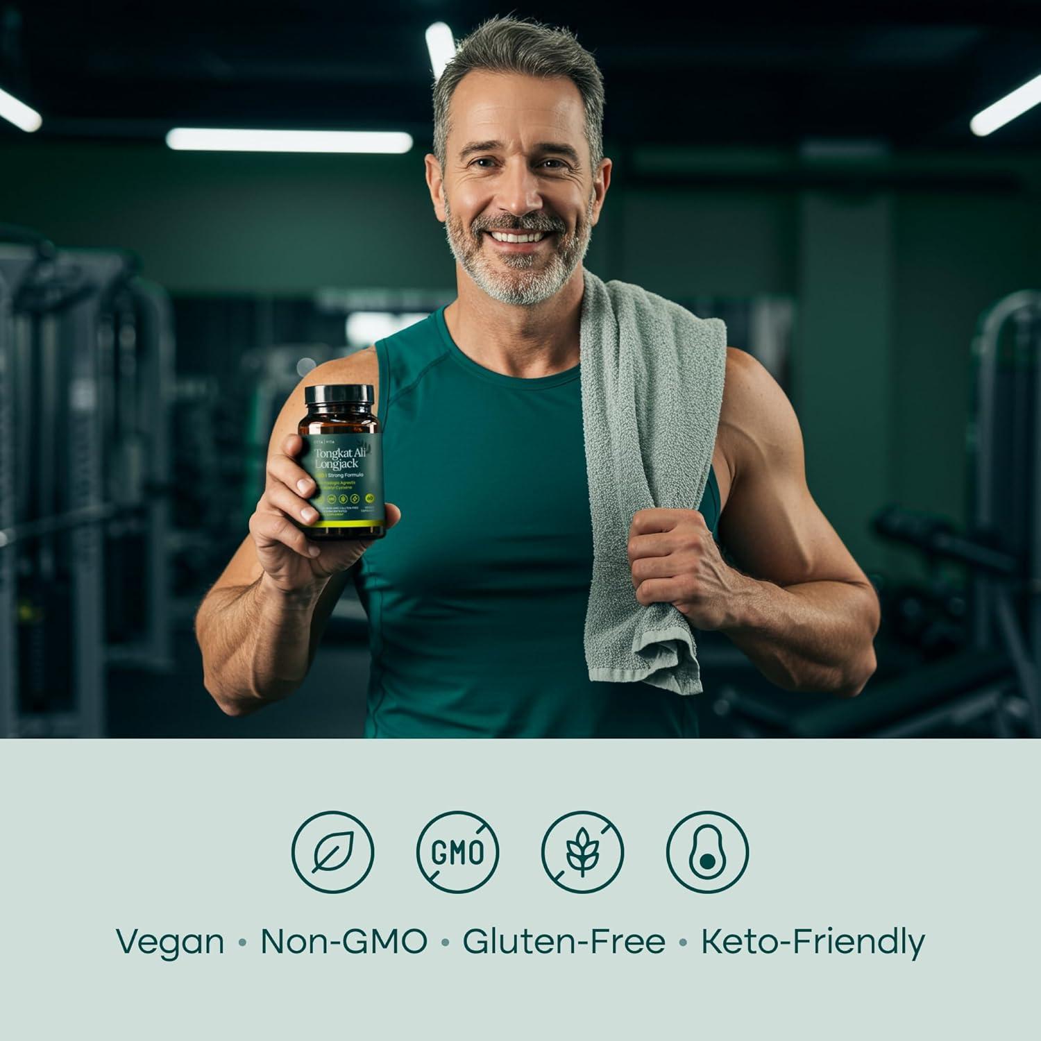 Suplemento Energético Etta Vita Longjack 700mg - Fadogia Agrestis