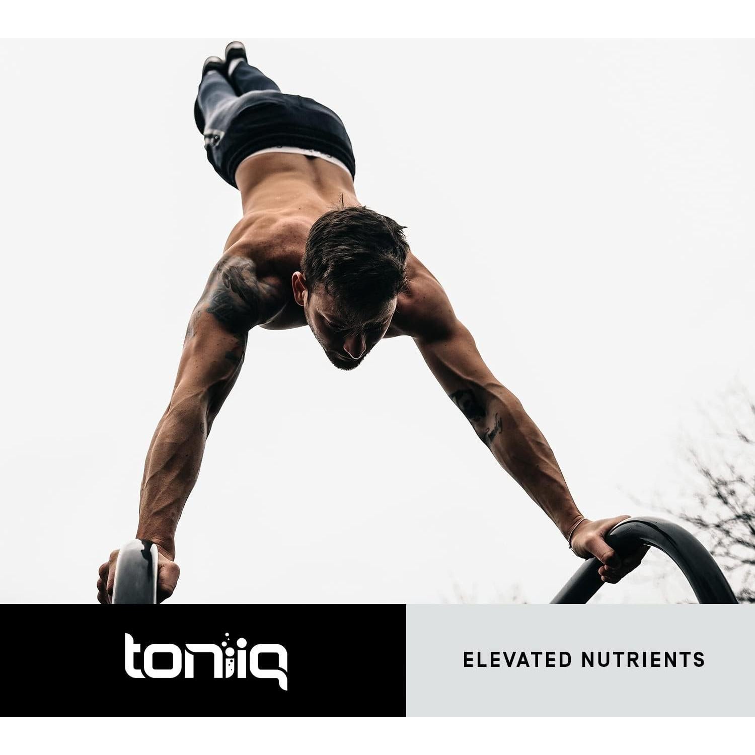 Suplemento Tongkat Ali y Fadogia Agrestis Toniiq 120 Cápsulas