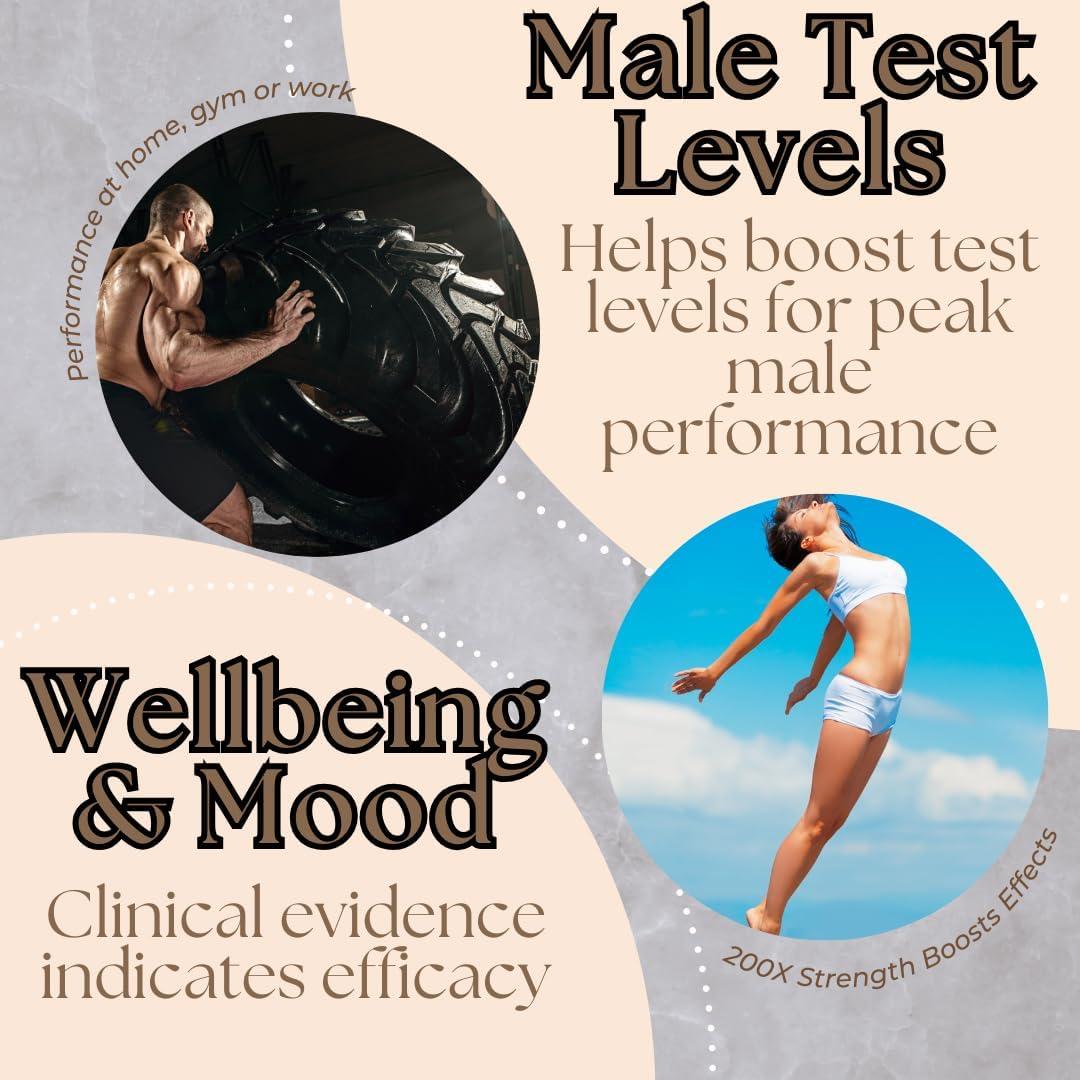 Cápsulas de Tongkat Ali 200X Research Labs 200000mg 60 cápsulas