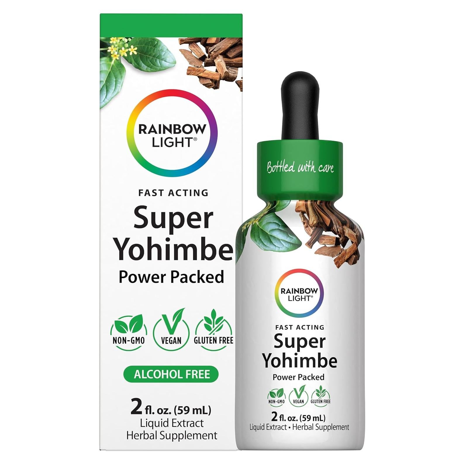 Extracto de Yohimbe Rainbow Light 59.15 mL - Libre de Alcohol