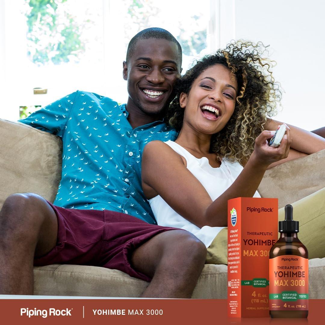 Suplemento de Extracto de Corteza de Yohimbe Piping Rock 118 ml