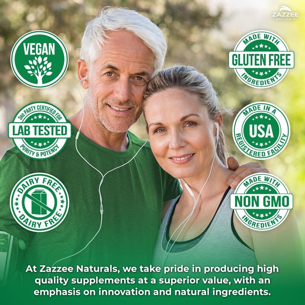 Extracto de Gymnema Sylvestre Orgánico Zazzee 7500 mg 120 Cápsulas