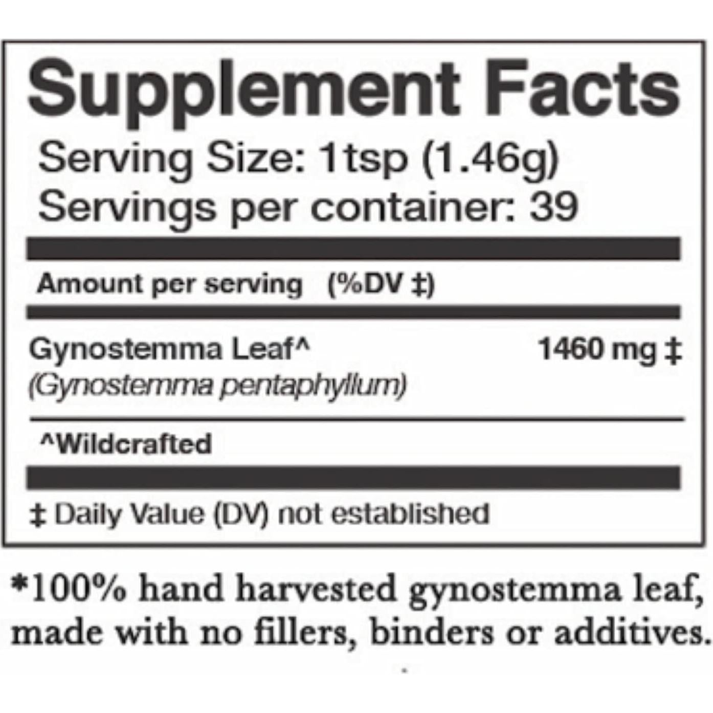 Té de Gynostemma Anima Mundi - Hoja de Jiaogulan 57g