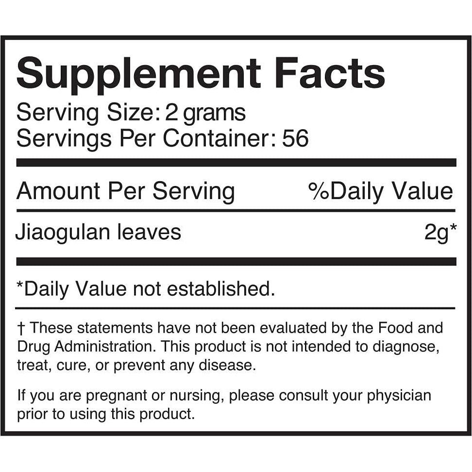 Té de Gynostemma Hoja Suelta 113.4g Nature Restore