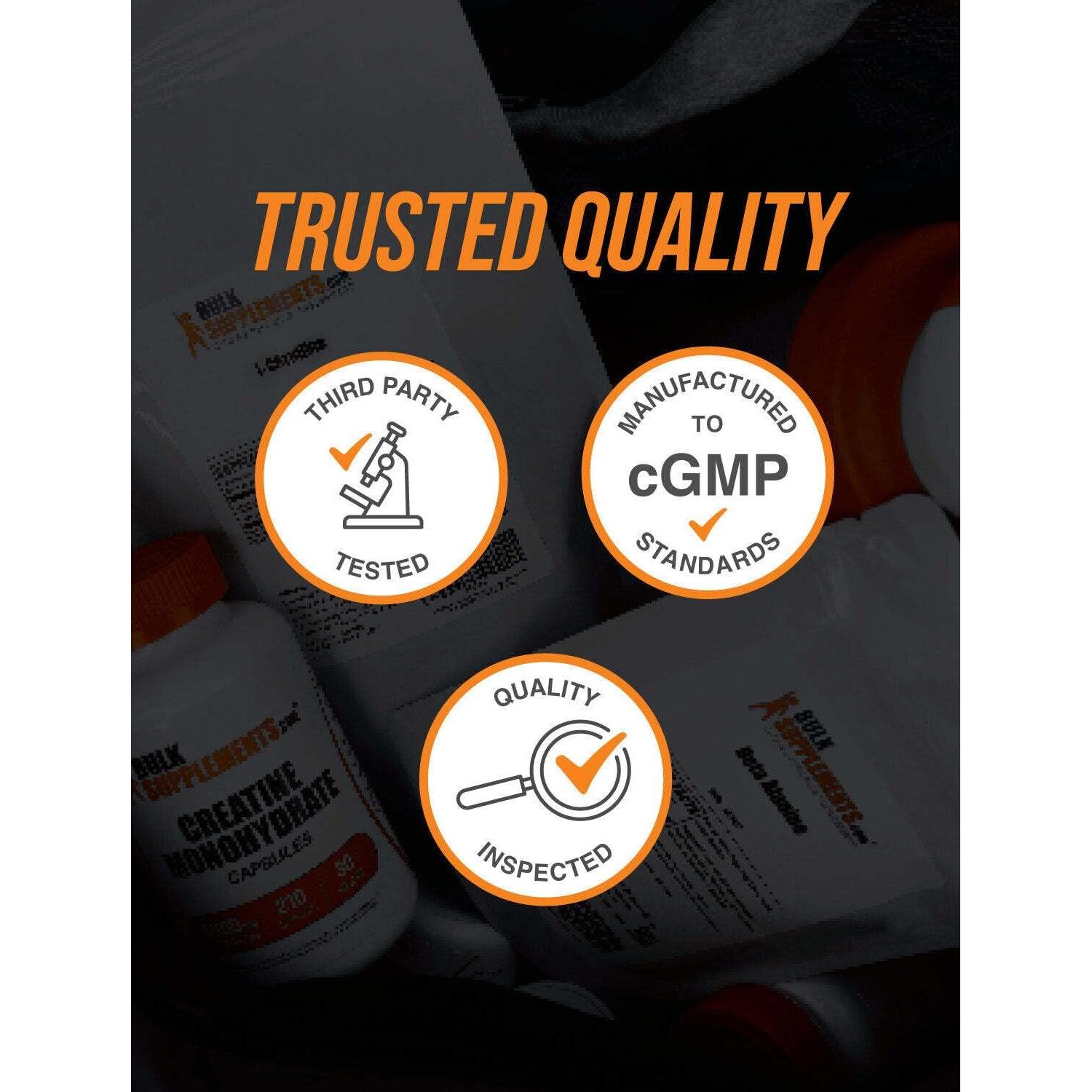 Cápsulas de Sulfato de Agmatina BulkSupplements 1000mg 180 Unidades