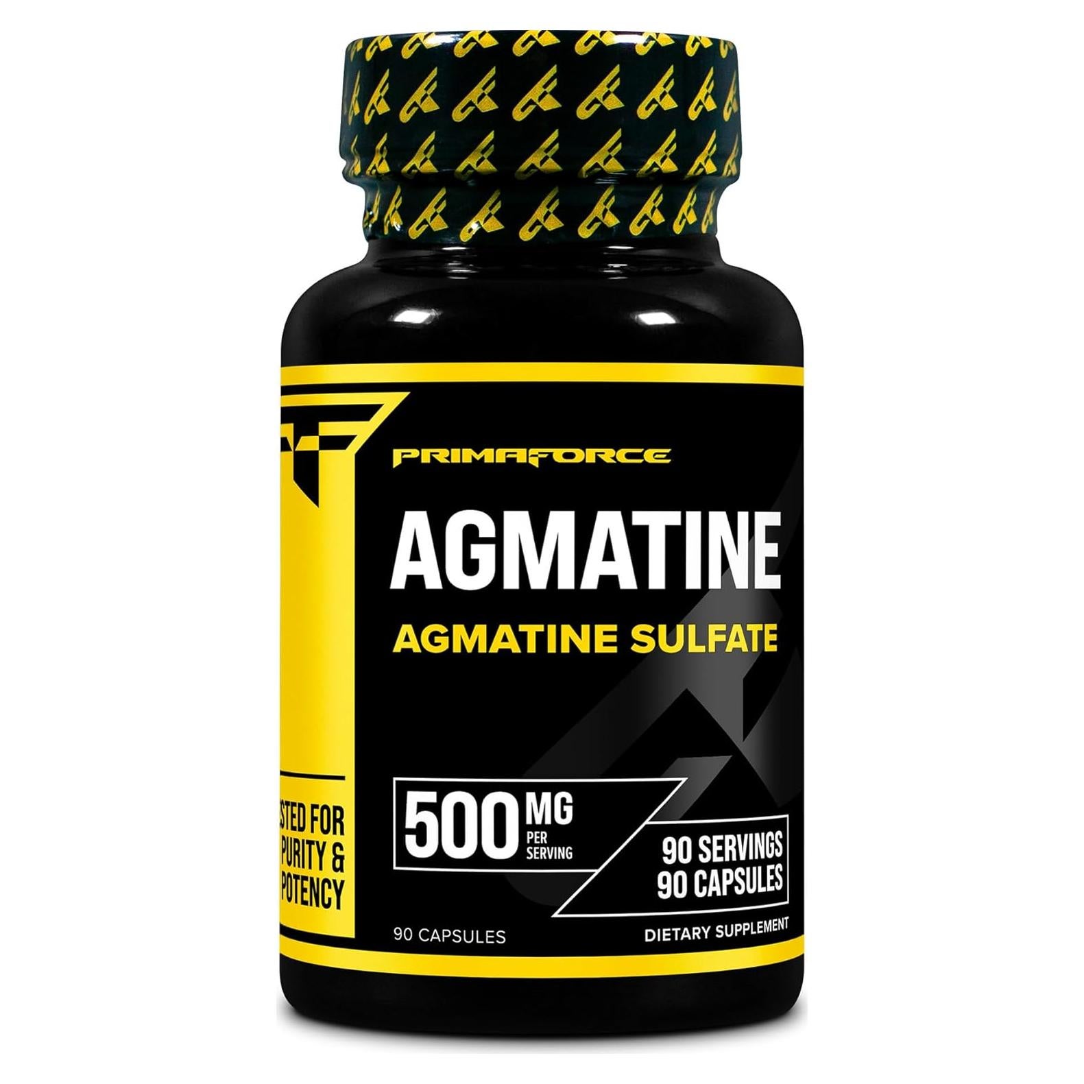 Sulfato de Agmatina PrimaForce 500mg 90 Cápsulas Suplemento